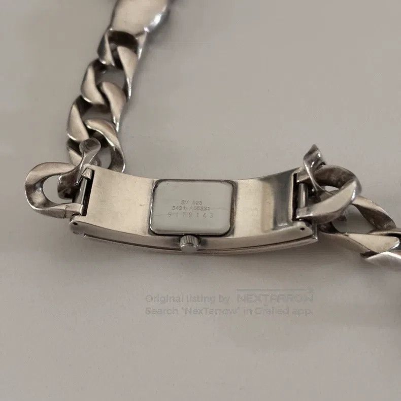 Jean Paul Gaultier Jean Paul Gaultier Pure silver watch Size ONE SIZE - 6 Thumbnail