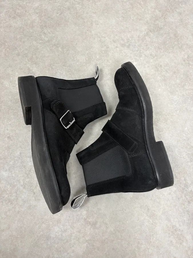 Paul Smith Paul Smith Black Suede Leather Buckle Classy Boots Size US 8.5 / EU 41-42 - 6 Thumbnail