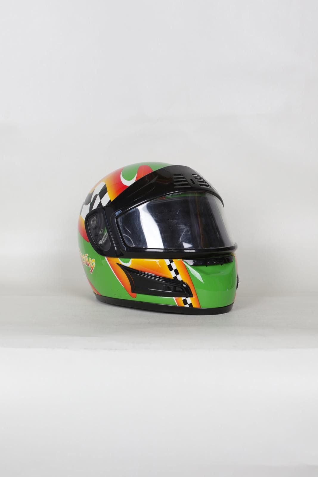 Jimmy Choo 00's Choko Flame Racing Helmet Size ONE SIZE - 1 Thumbnail