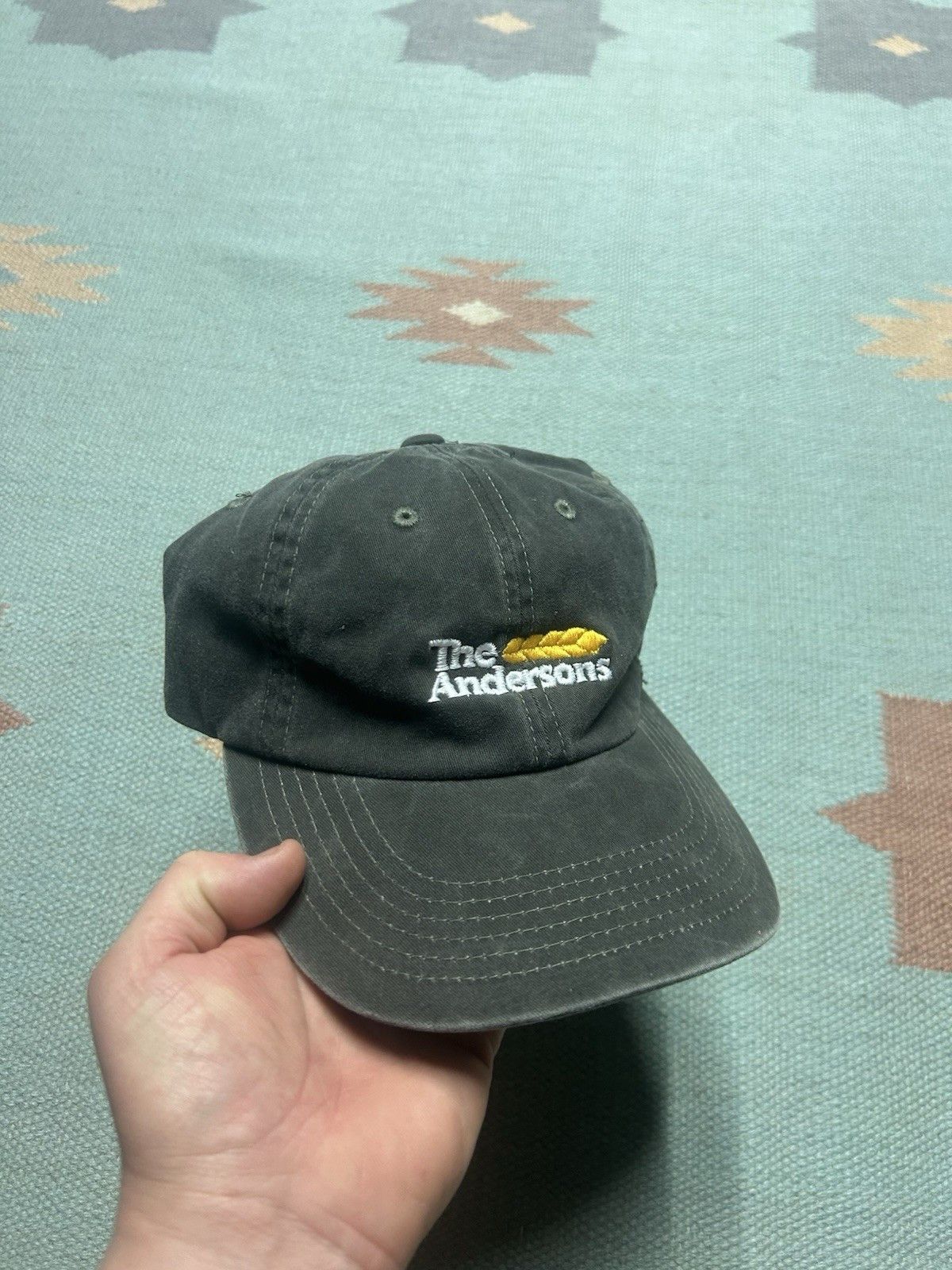 Vintage The Andersons strapback hat faded farm corn seed cotton Size ONE SIZE - 1 Thumbnail