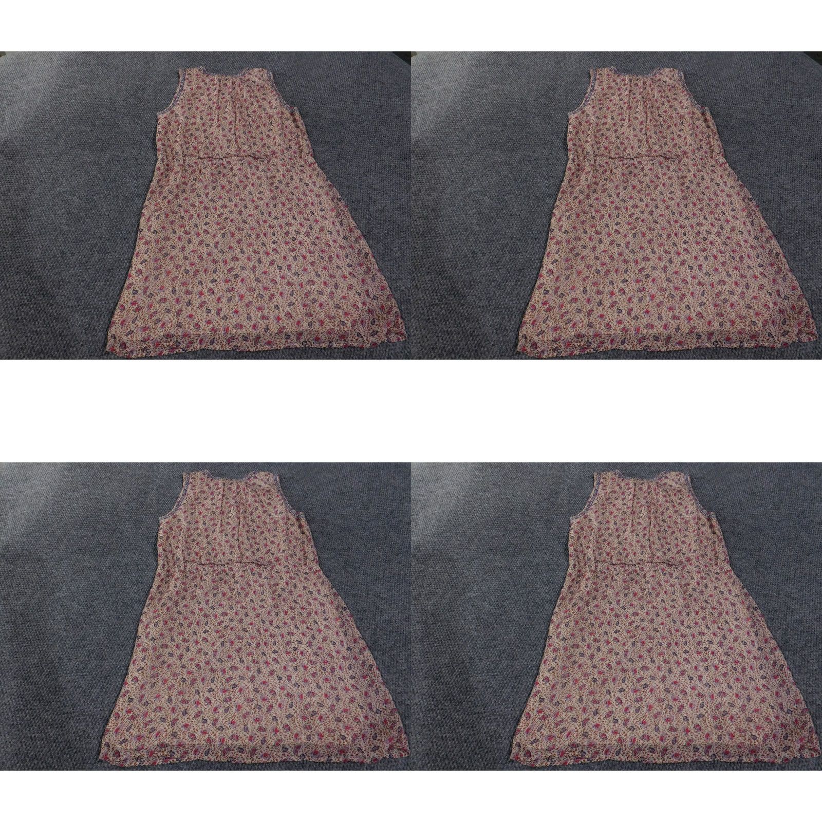 Lucky Brand Lucky Brand Dress Womens Small Pink Floral Sleeveless Boho Button Up Lined India Size S / US 4 / IT 40 - 9 Thumbnail