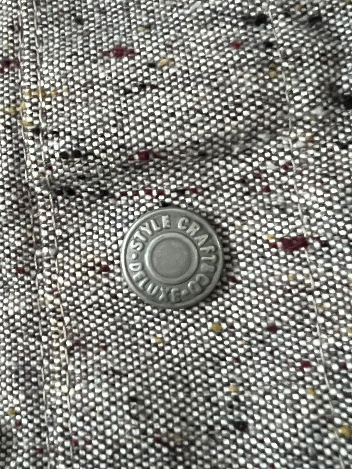 Evisu Vintage Evisu Yamane Deluxe Hayaoki Cropped Trucker Jacket Size US M / EU 48-50 / 2 - 12 Thumbnail