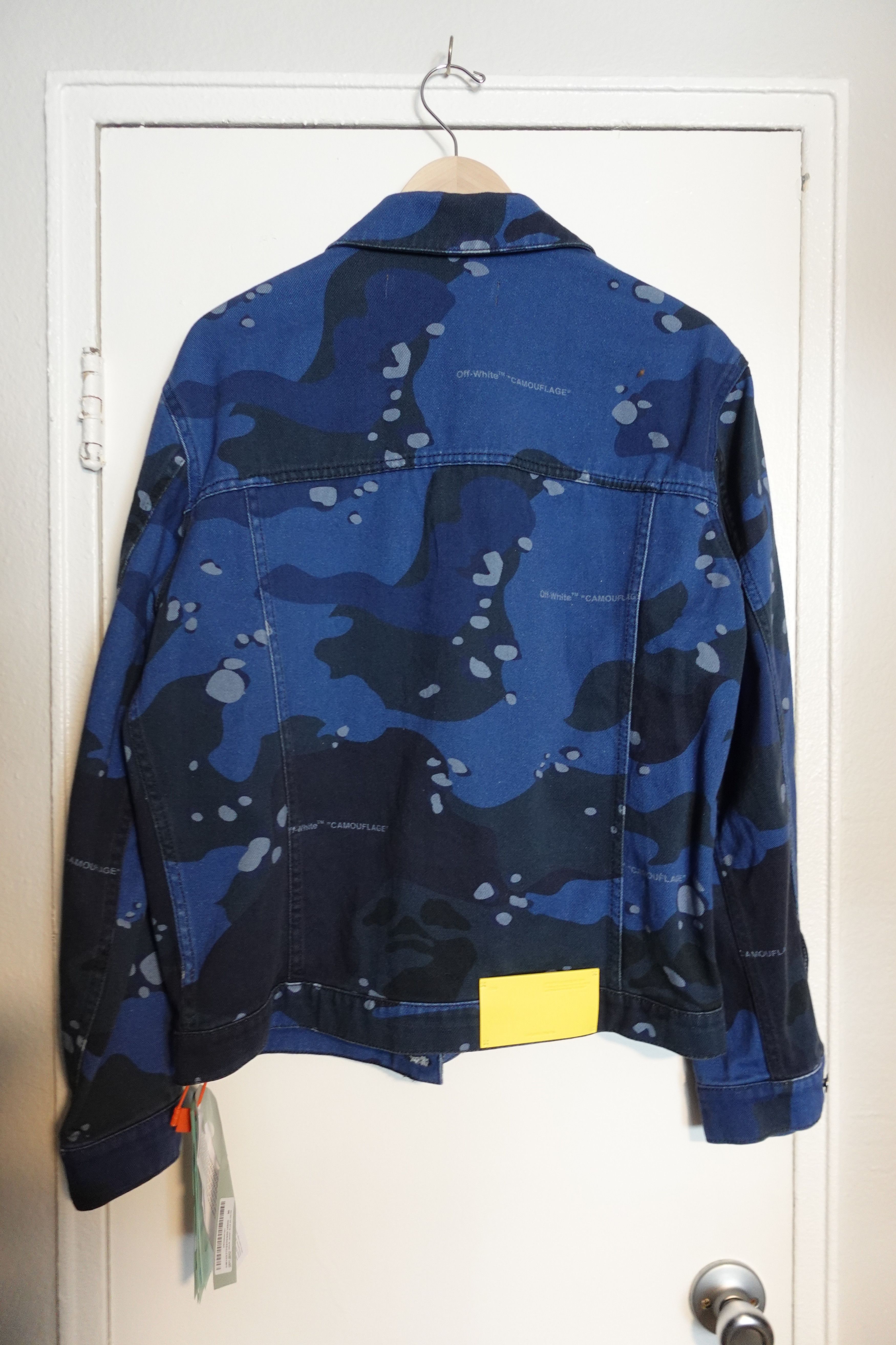 Off-White Off-White Camo Skate Denim Jacket Size US M / EU 48-50 / 2 - 5 Thumbnail