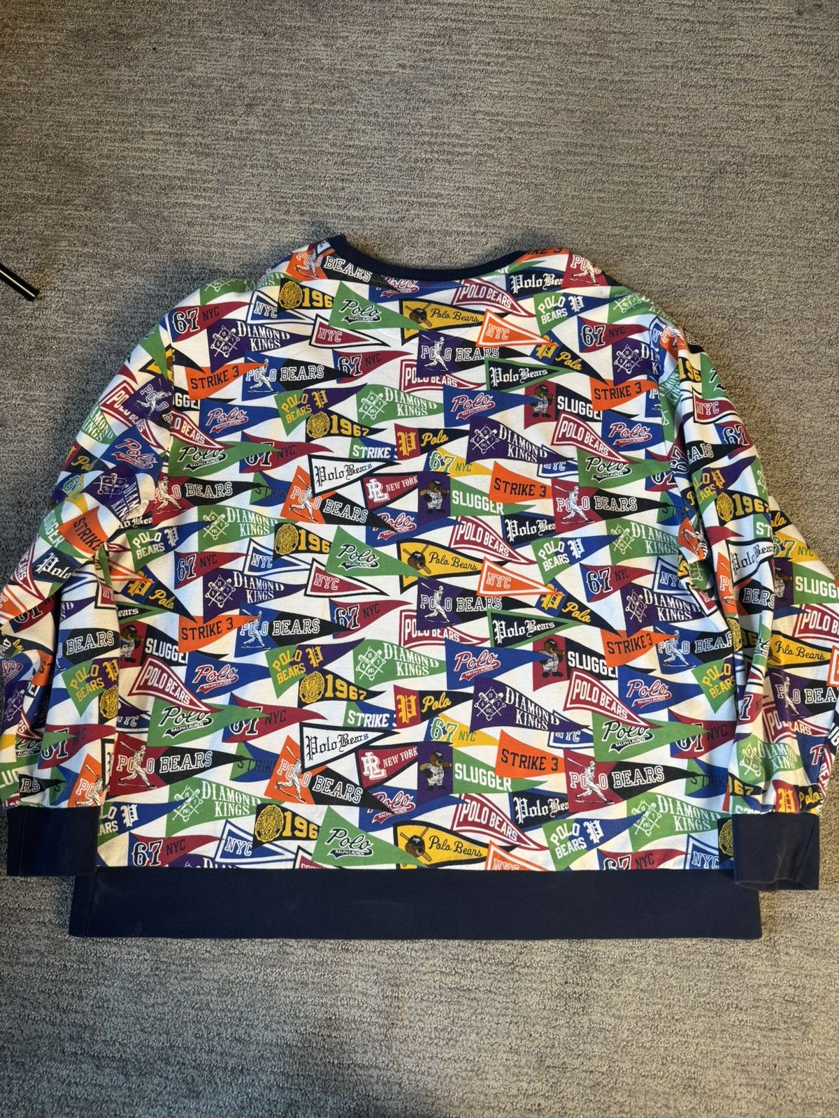 Polo Ralph Lauren Vintage Ralph Lauren Oversized Sweatshirt Size US XXL / EU 58 / 5 - 4 Thumbnail