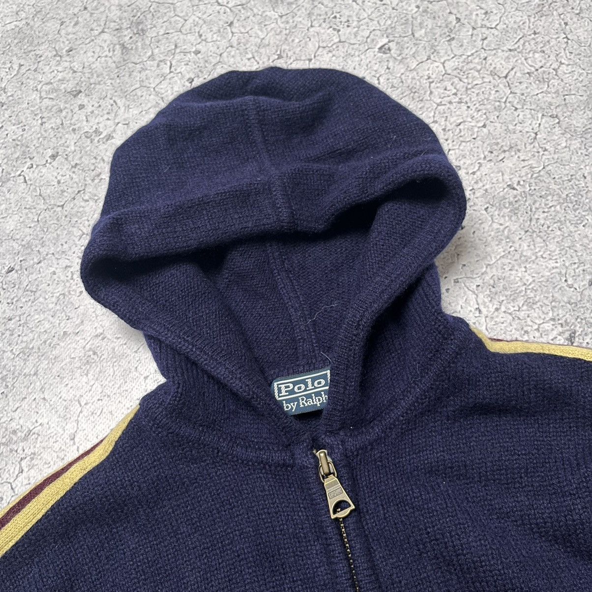 Polo Ralph Lauren × Vintage Vintage Polo Ralph Lauren Sweater Knitted Jacket Y2K Zip Size US M / EU 48-50 / 2 - 2 Thumbnail