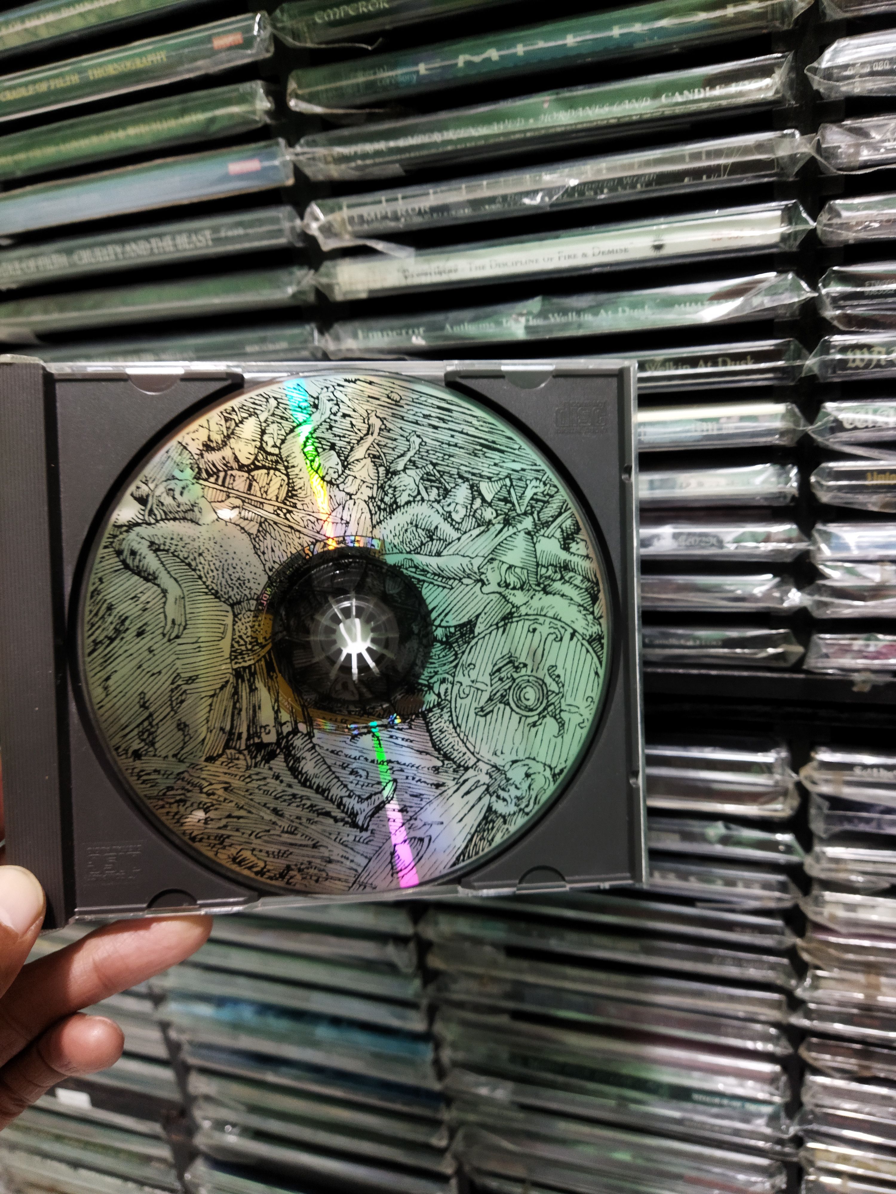 Vintage vintage og EMPEROR - in the Nights ide Eclipse - CD Size ONE SIZE - 2 Thumbnail