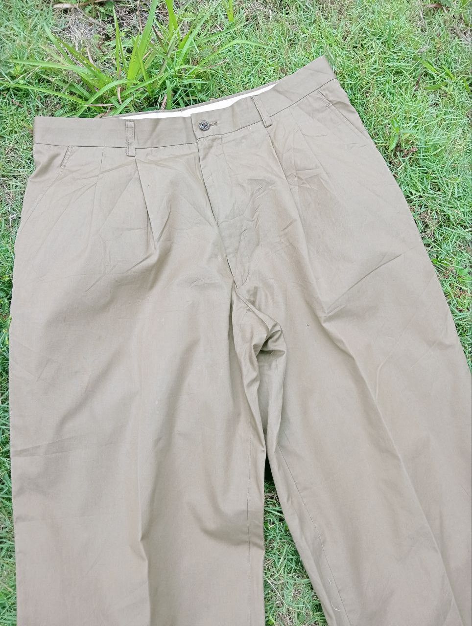 Christian Dior Monsieur VINTAGE CHRISTIAN DIOR BAGGY WIDE PANTS Size US 34 / EU 50 - 4 Thumbnail