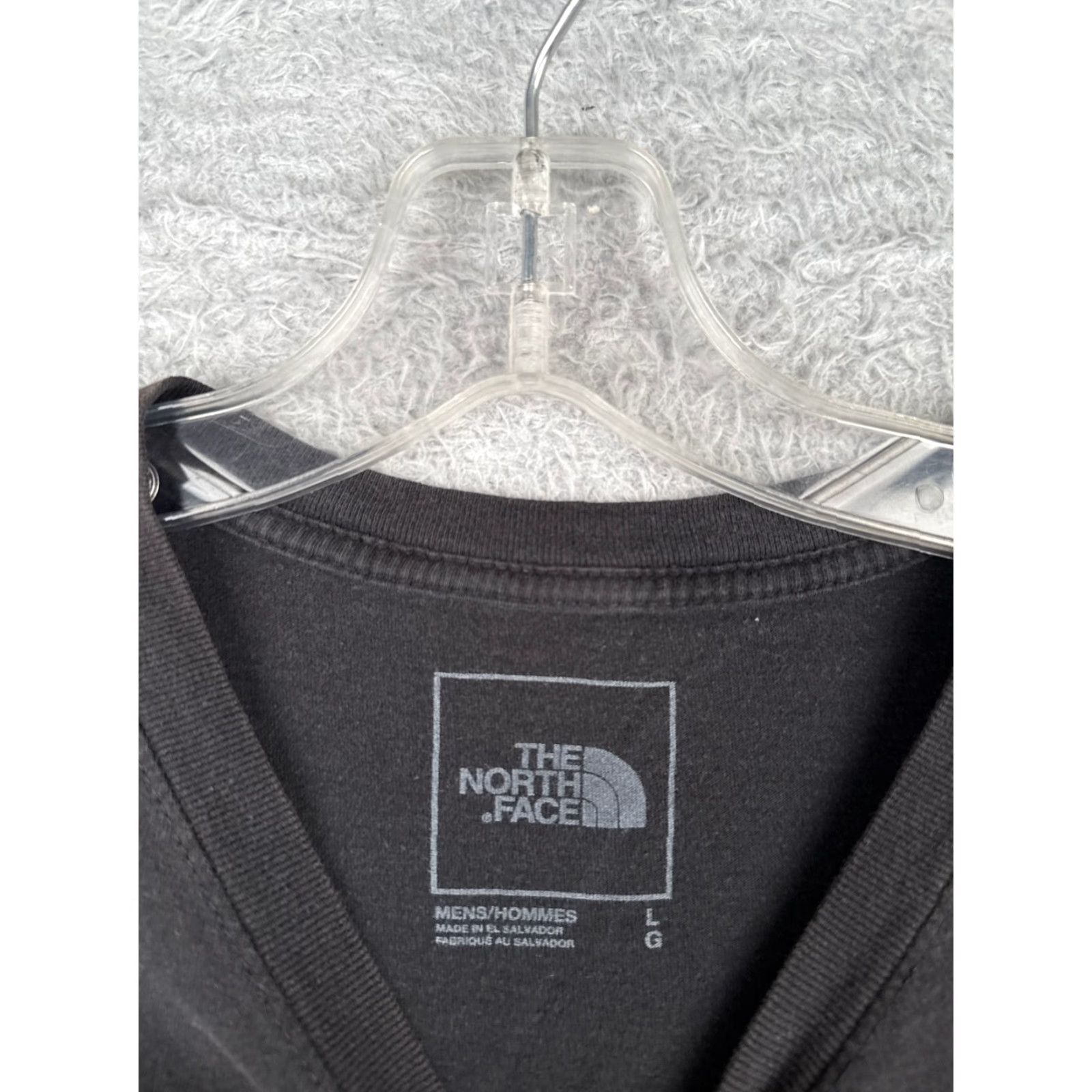 The North Face The North Face Shirt Men Large Black Crew Neck 100% Cotton Bear Logo READ Size US L / EU 52-54 / 3 - 6 Thumbnail