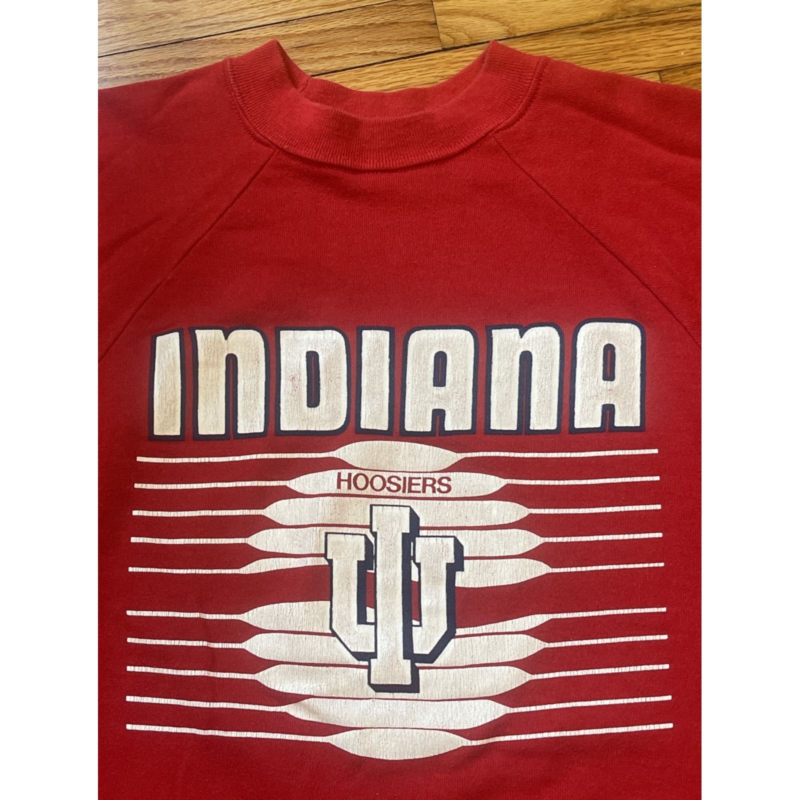 Other Vintage 80s 90s Medium Indiana Hoosiers NCAA Crewneck Sweats Size US M / EU 48-50 / 2 - 3 Thumbnail