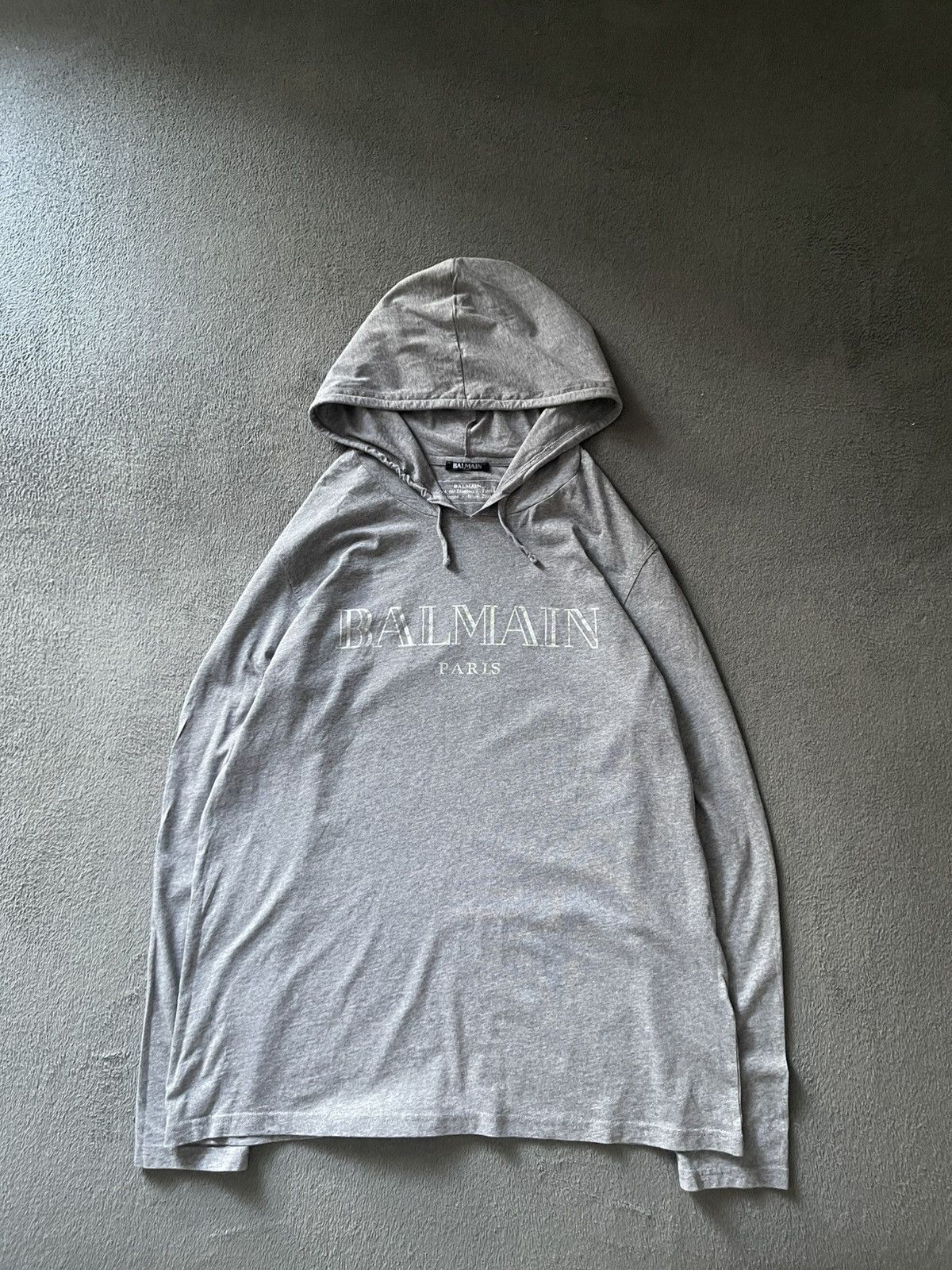 Balmain SS18 balmain paris basic hoodie Size US XXL / EU 58 / 5 - 1 Thumbnail
