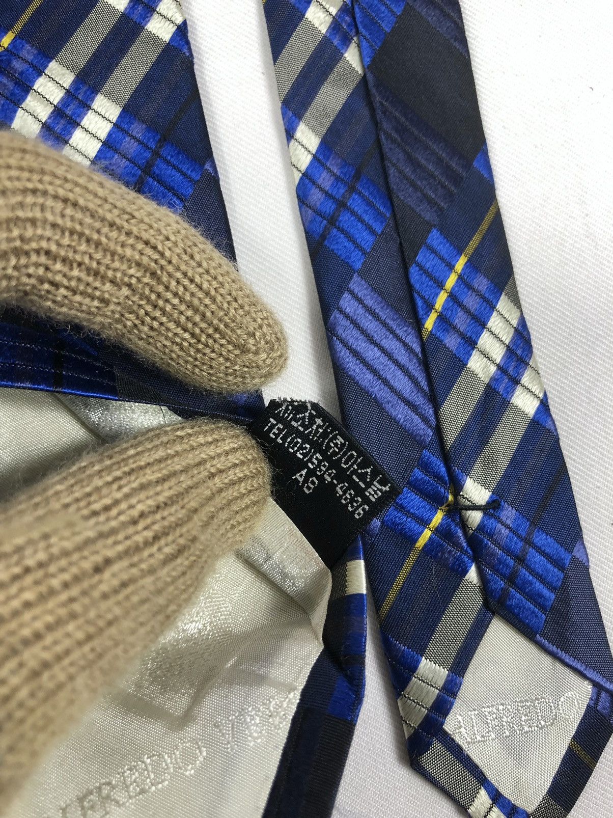 Versace Rare Alfredo Versace Italy Silk Tie Size ONE SIZE - 9 Thumbnail