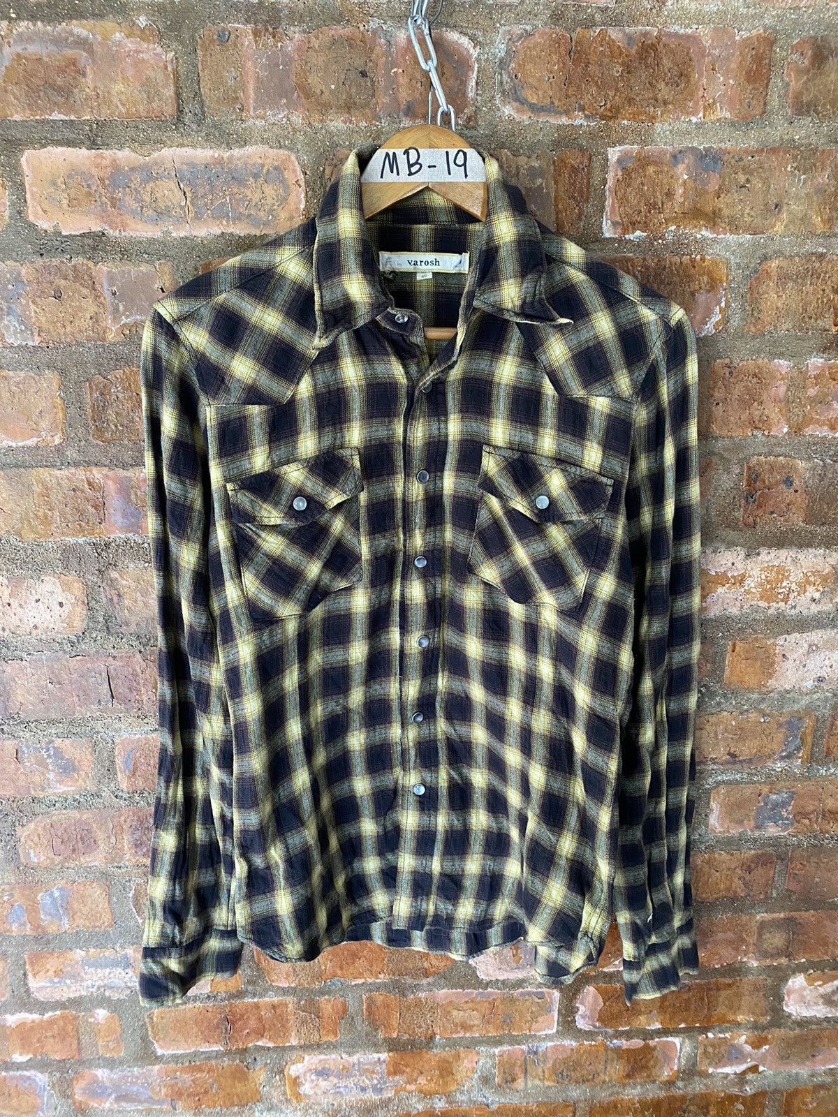 KMRii 🔥Varosh Japan God Bless Me Kristal shadow flannel Size US M / EU 48-50 / 2 - 2 Thumbnail