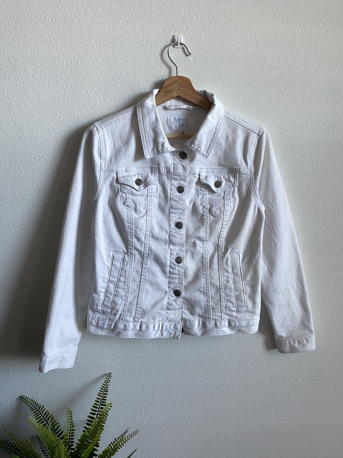 Other White Denim Jacket Size XS / US 0-2 / IT 36-38 - 1 Thumbnail