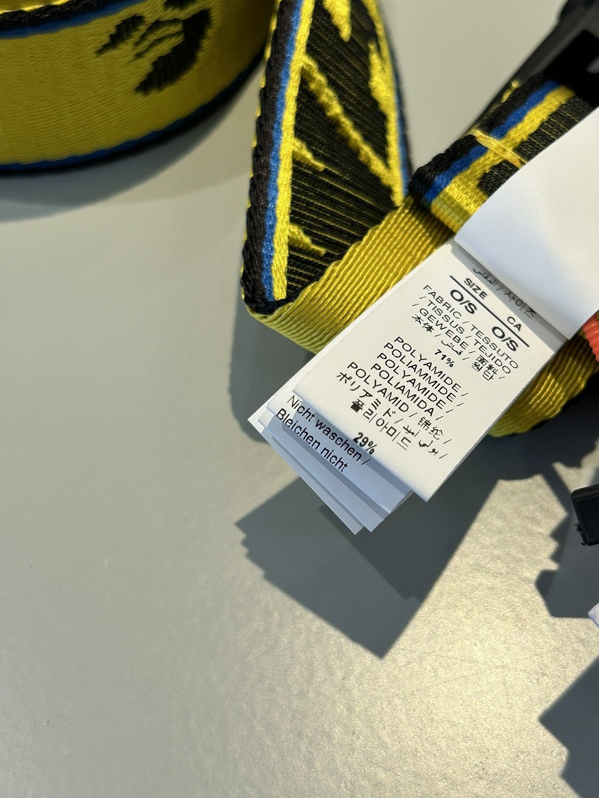 Off-White Off-White Hybrid Industrial Belt Size ONE SIZE - 5 Thumbnail