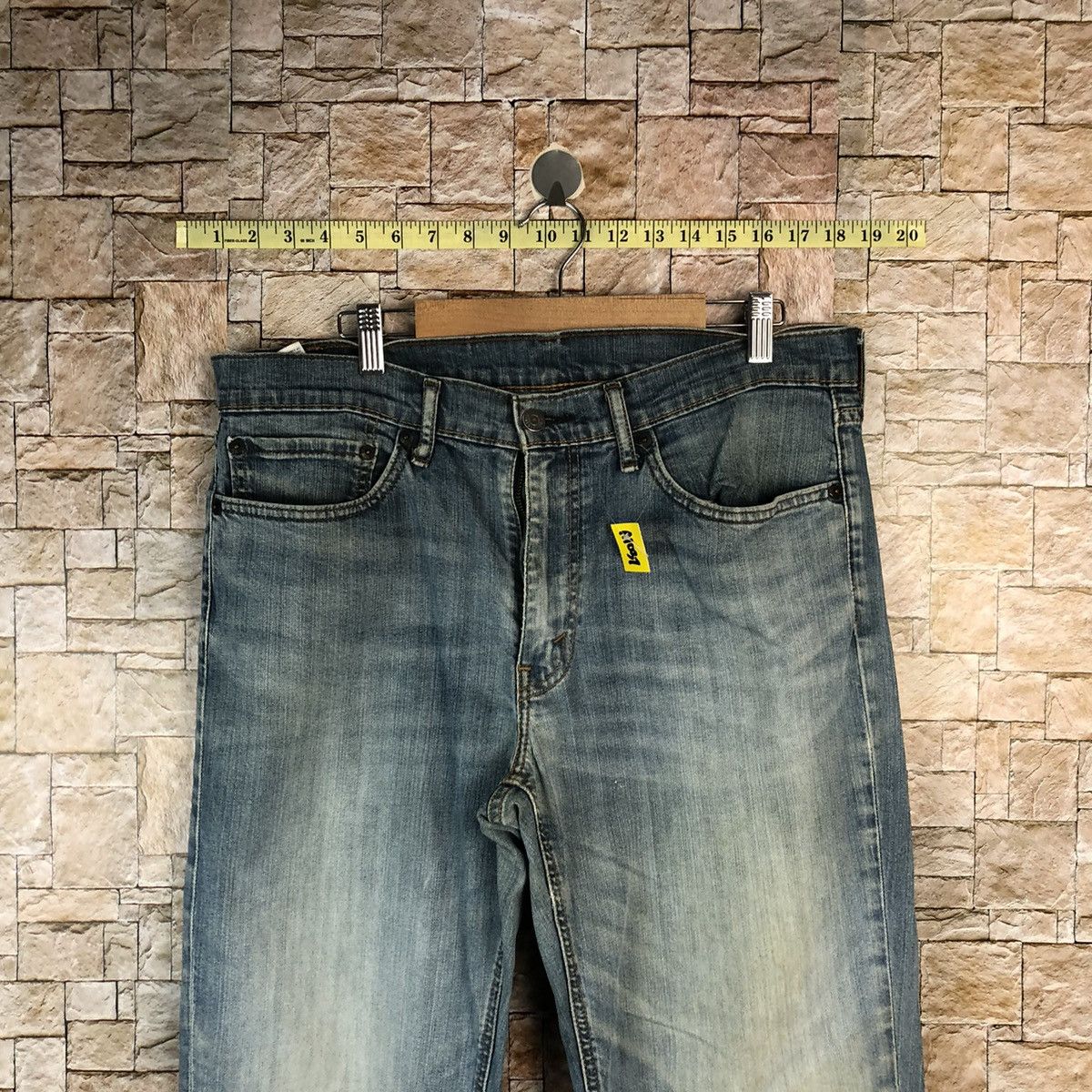Levi's Levis Blue Denim Pants #A1037 Size US 34 / EU 50 - 4 Thumbnail