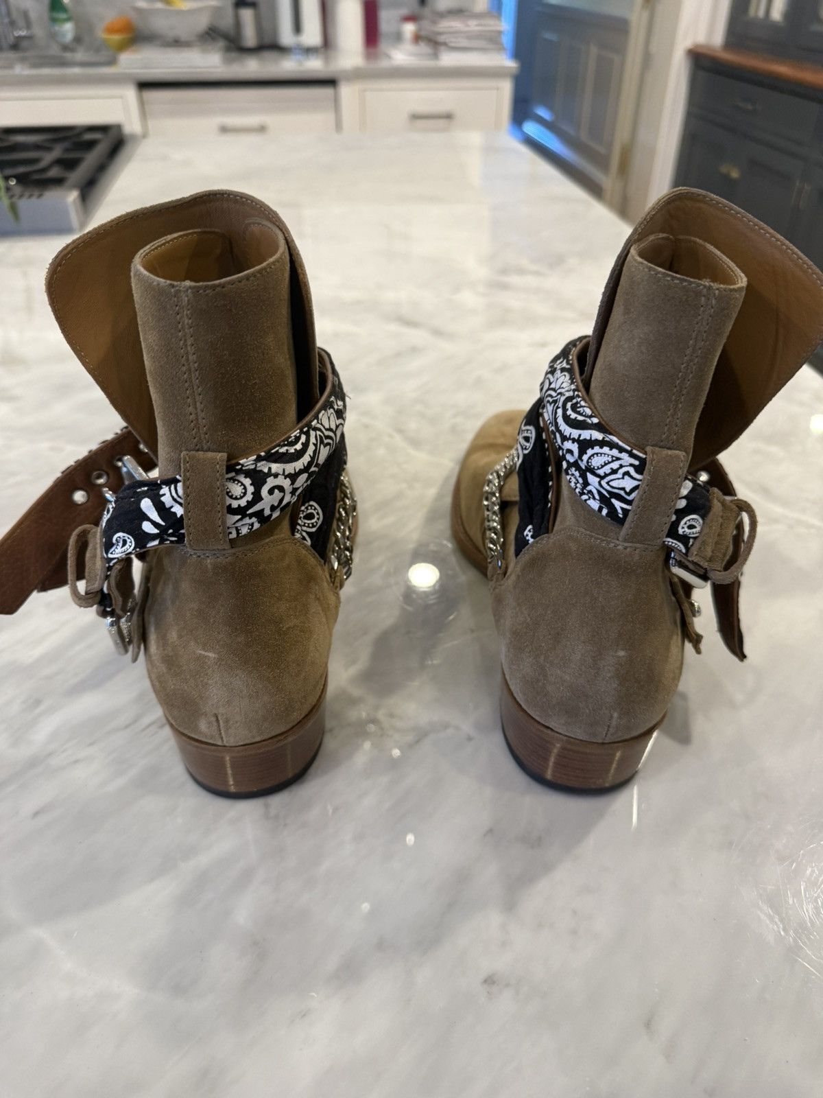 Amiri Amiri Bandana Boots Size US 11.5 / EU 44-45 - 5 Thumbnail