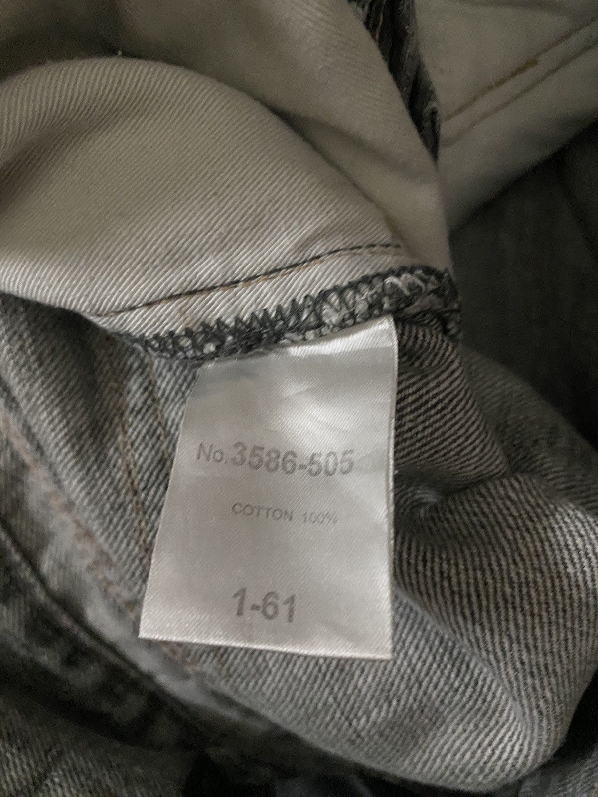 If Six Was Nine 2000's Schlussel Chain Clawmark Flared Jeans Size US 31 - 14 Thumbnail