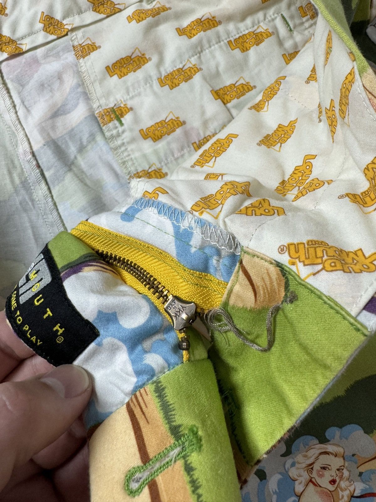 Other Loudmouth Rare Pin Up Girls Graphic Golf Shorts Bermudas Size US 40 / EU 56 - 9 Thumbnail