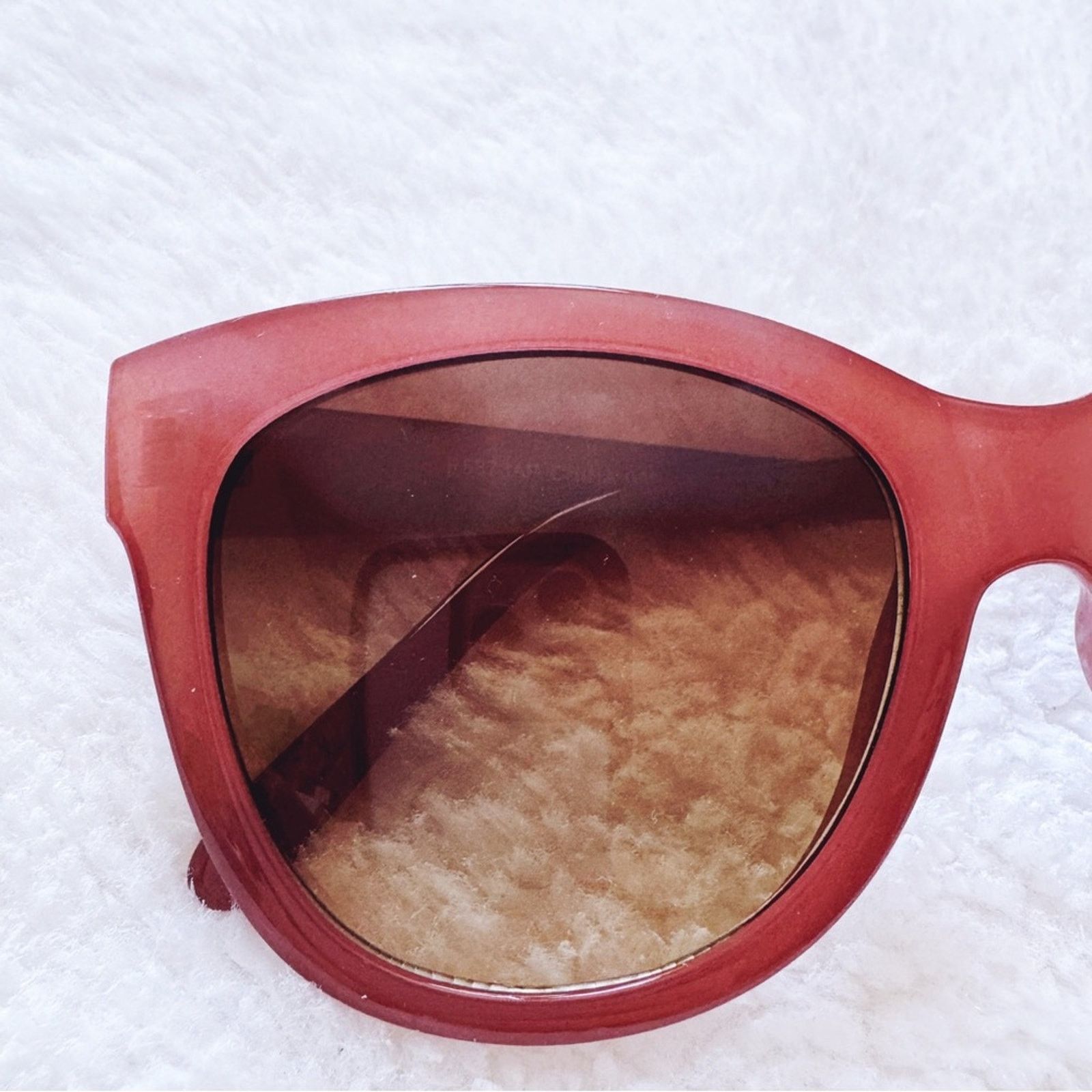 Other Mina Burgundy Brown Chic Sunglasses Size ONE SIZE - 2 Thumbnail