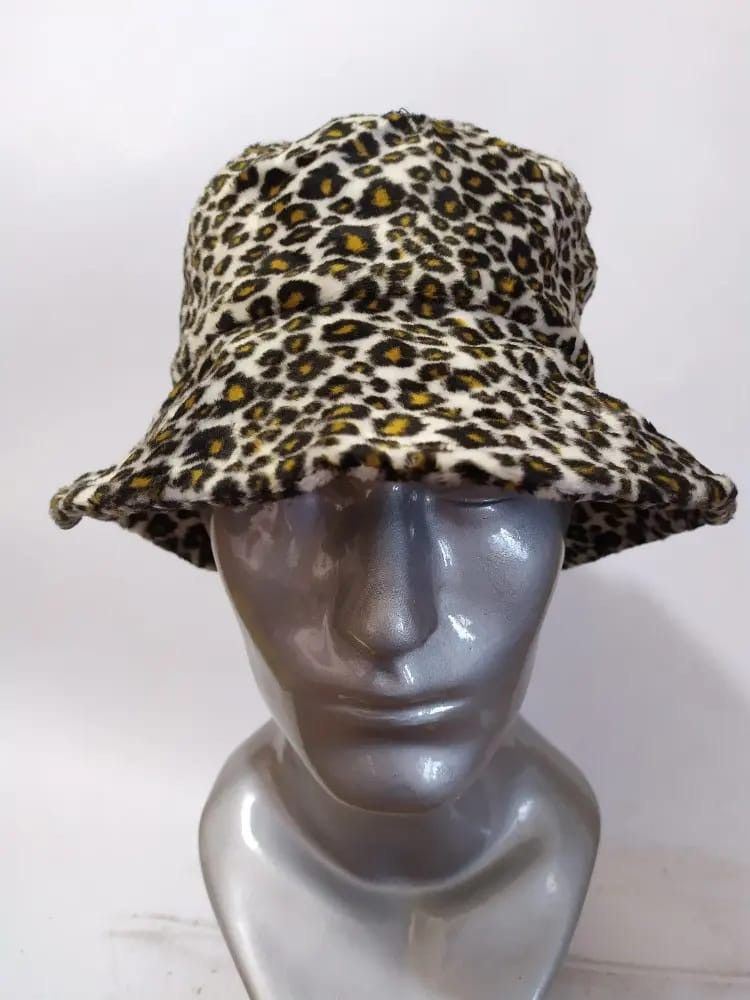 Other Cap Korea Leopard Bucket Hats Casual Size ONE SIZE - 3 Thumbnail