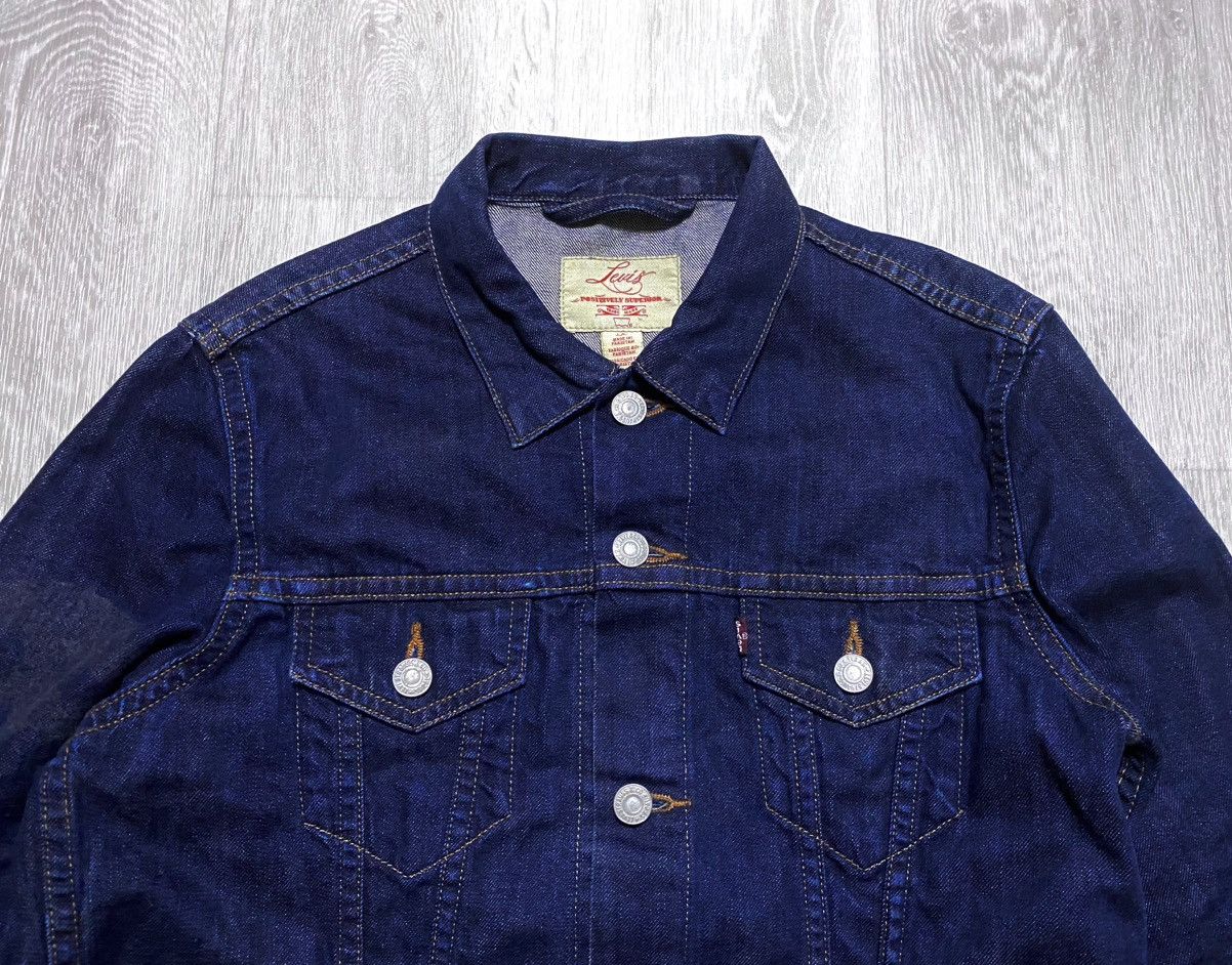 Levi's Women’s Levi’s Navy Denim Vintage Jacket Streetwear Size L / US 10 / IT 46 - 9 Thumbnail