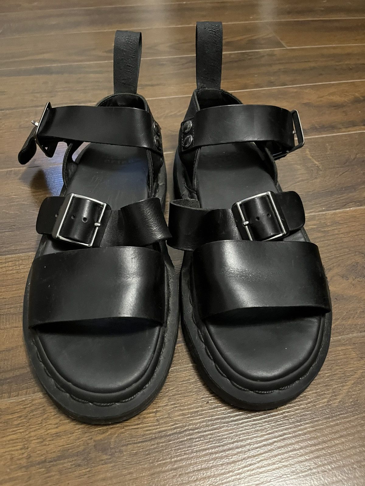 Dr. Martens Gryphon brando leather sandals dr. Martens Size US 7 / IT 37 - 4 Thumbnail