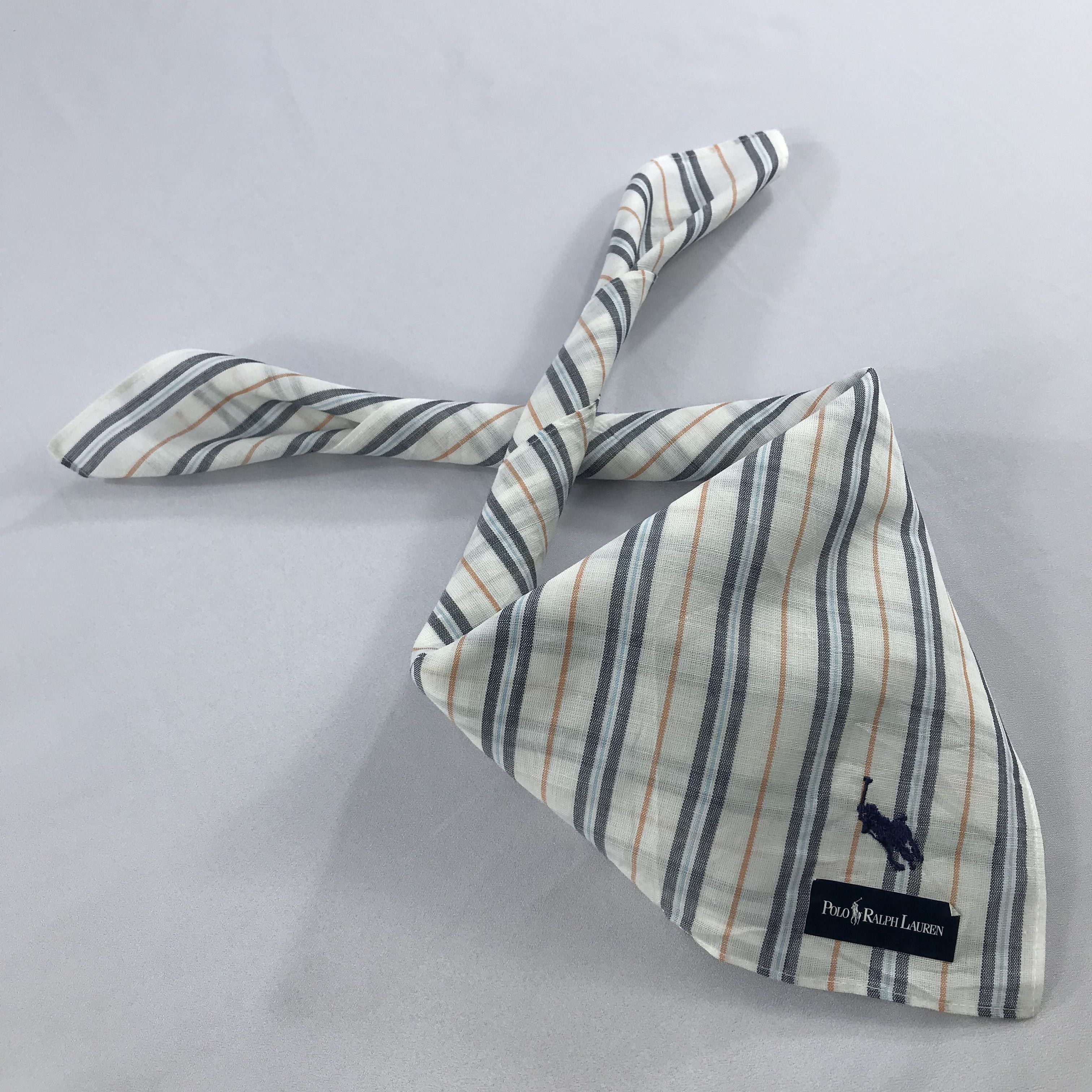 Polo Ralph Lauren × Vintage Polo Ralph Lauren Bandana / Handkerchief/Neckerchief -S2792A Size ONE SIZE - 4 Thumbnail