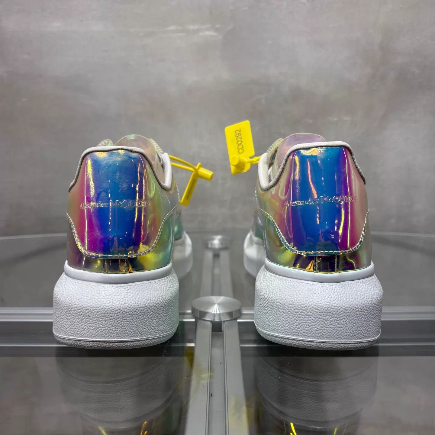 Alexander McQueen AMQ Laser Platform Sneaker EUR 36.5 New Box CD0291 Size US 6 / IT 36 - 6 Thumbnail