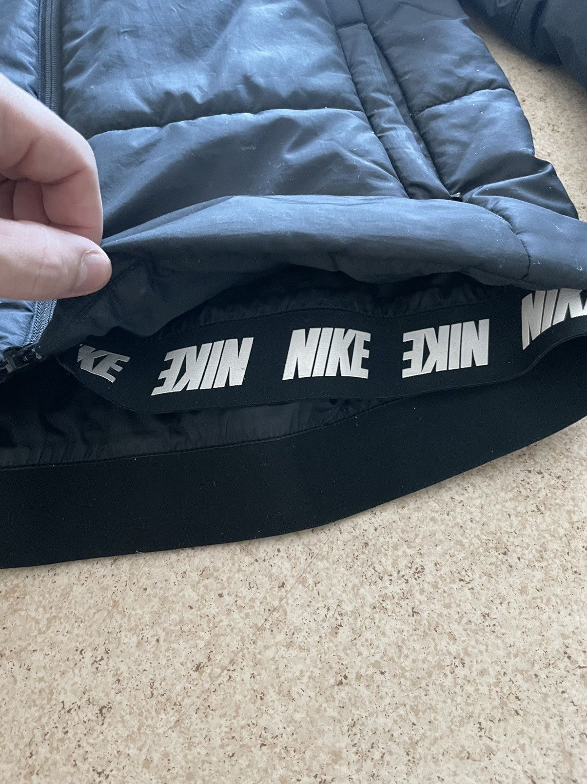 Nike × Vintage Nike down jacket vintage Logo Size S / US 4 / IT 40 - 3 Thumbnail