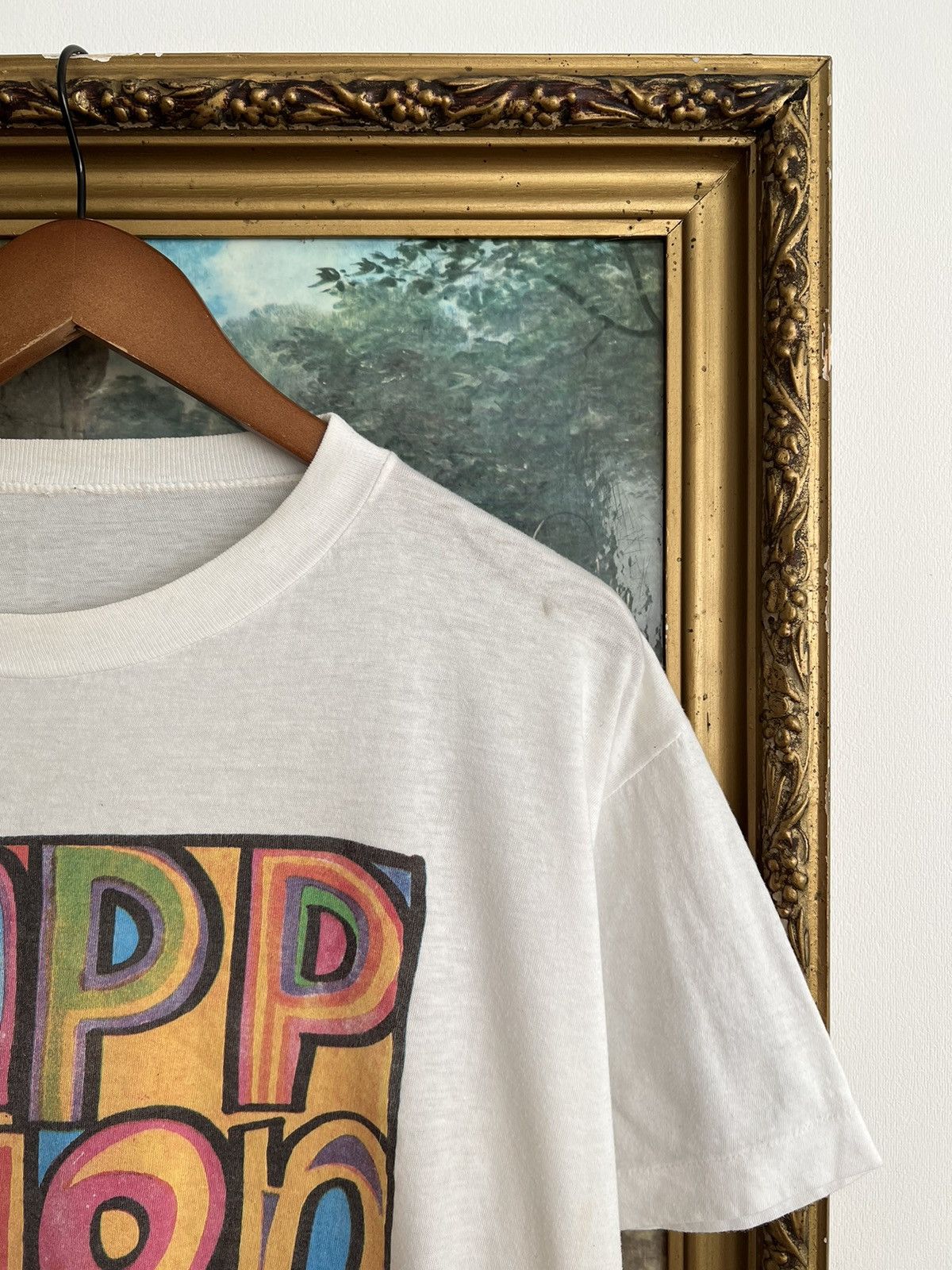 Band Tees Vintage 1989 Happy Mondays Rock Band White T-shirt Size US L / EU 52-54 / 3 - 13 Thumbnail