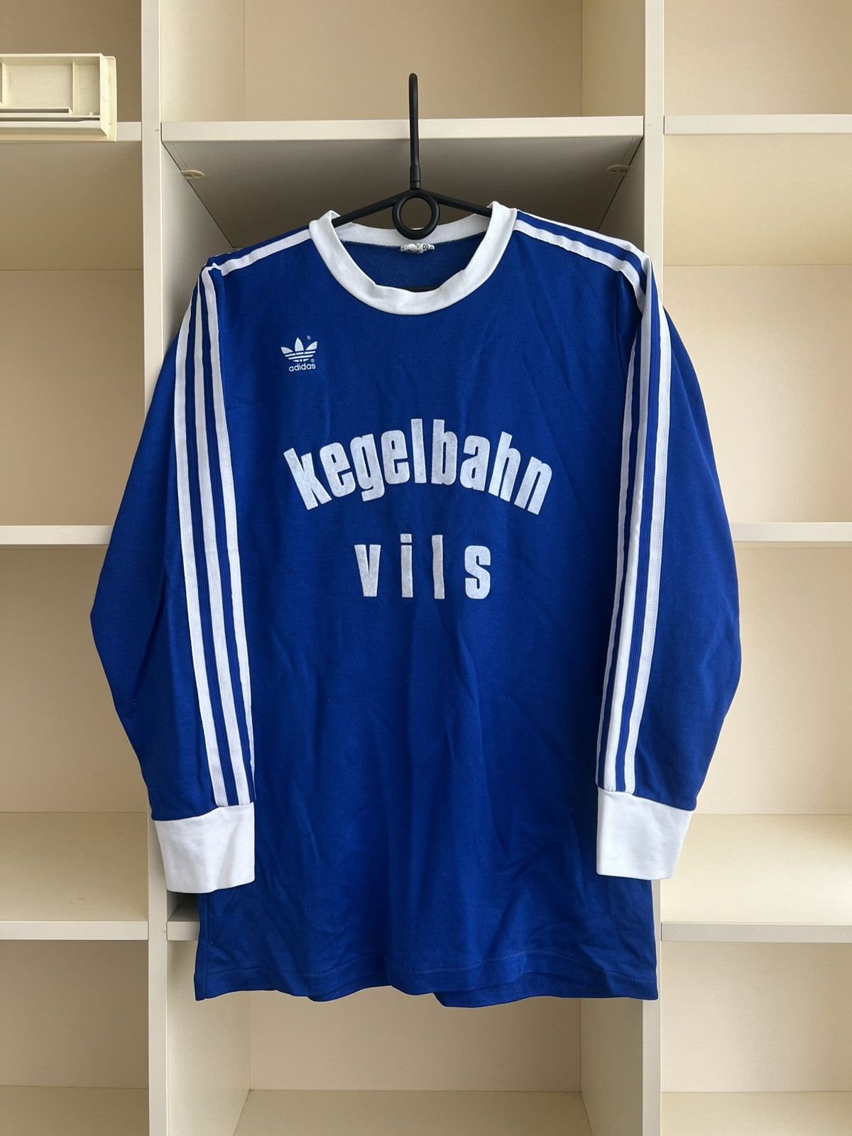 Adidas Vintage 80s Adidas Erima Long Sleeve Mede in West Germany Size US M / EU 48-50 / 2 - 1 Thumbnail