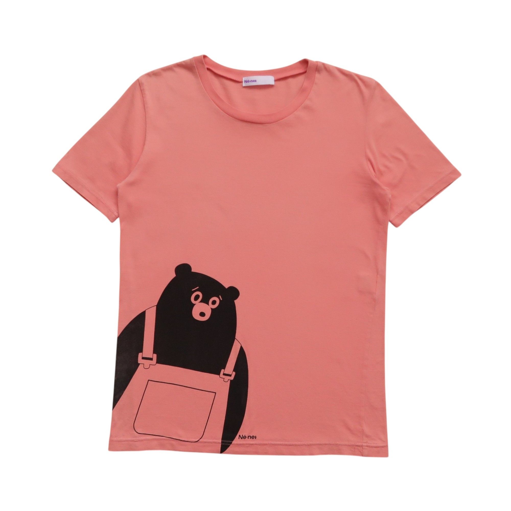 Vintage Ne-net Issey Miyake Cat Bear Art T-Shirt