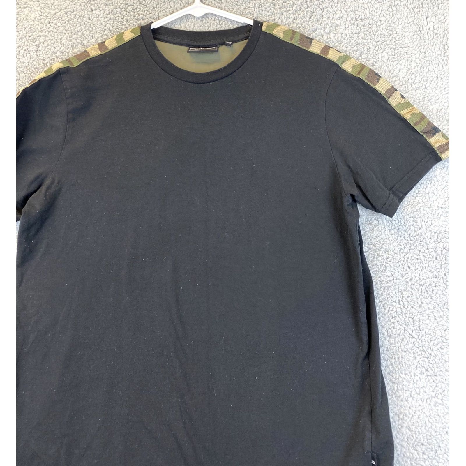 Vintage Level Ten T Shirt Men’s M Cotton Crew Neck Short Sleeve Black Camouflage Accent Casual Summer Spring Mens Size US M / EU 48-50 / 2 - 2 Thumbnail