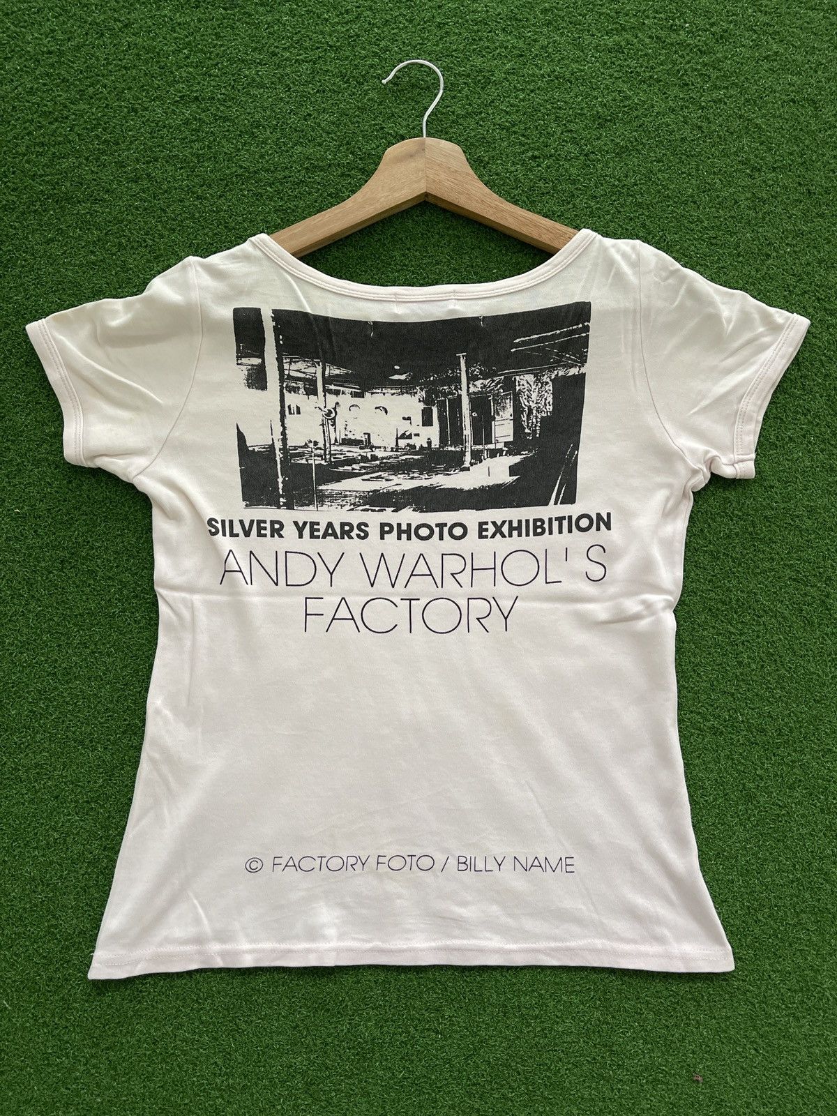 Andy Warhol × Hysteric Glamour 🔥HOT🇯🇵🔥VTG HYSTERIC GLAMOUR BILLY NAME PHOTO TEE VERY RARE Size ONE SIZE - 3 Thumbnail
