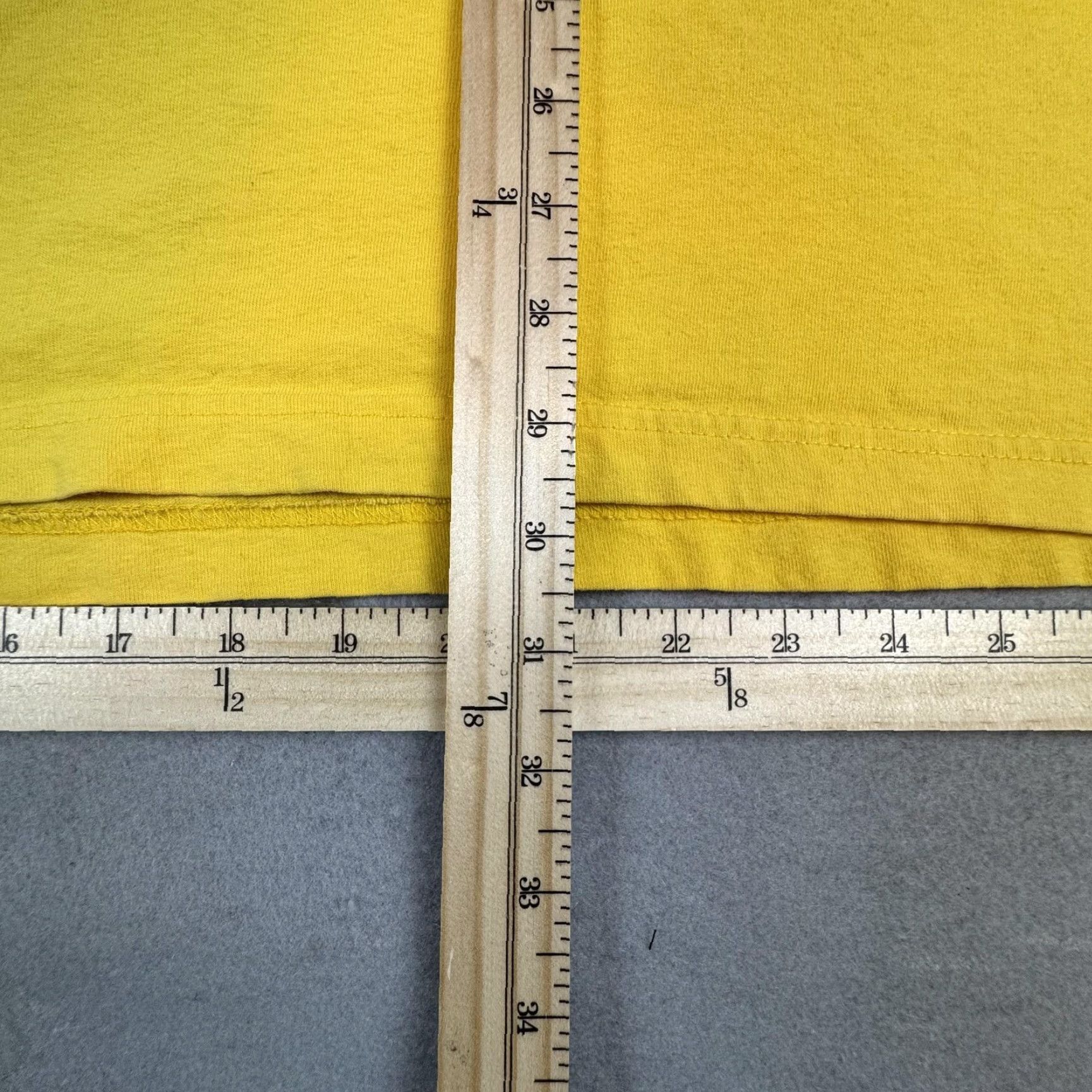 Tommy Hilfiger VINTAGE Tommy Hilfiger Tank Top Mens XL Sleeveless Jersey Graphic Print 90s Made in USA Yellow Size US XL / EU 56 / 4 - 7 Thumbnail