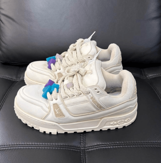 Louis Vuitton Louis Vuitton low-top sneakers Size US 10 / EU 43 - 1 Thumbnail