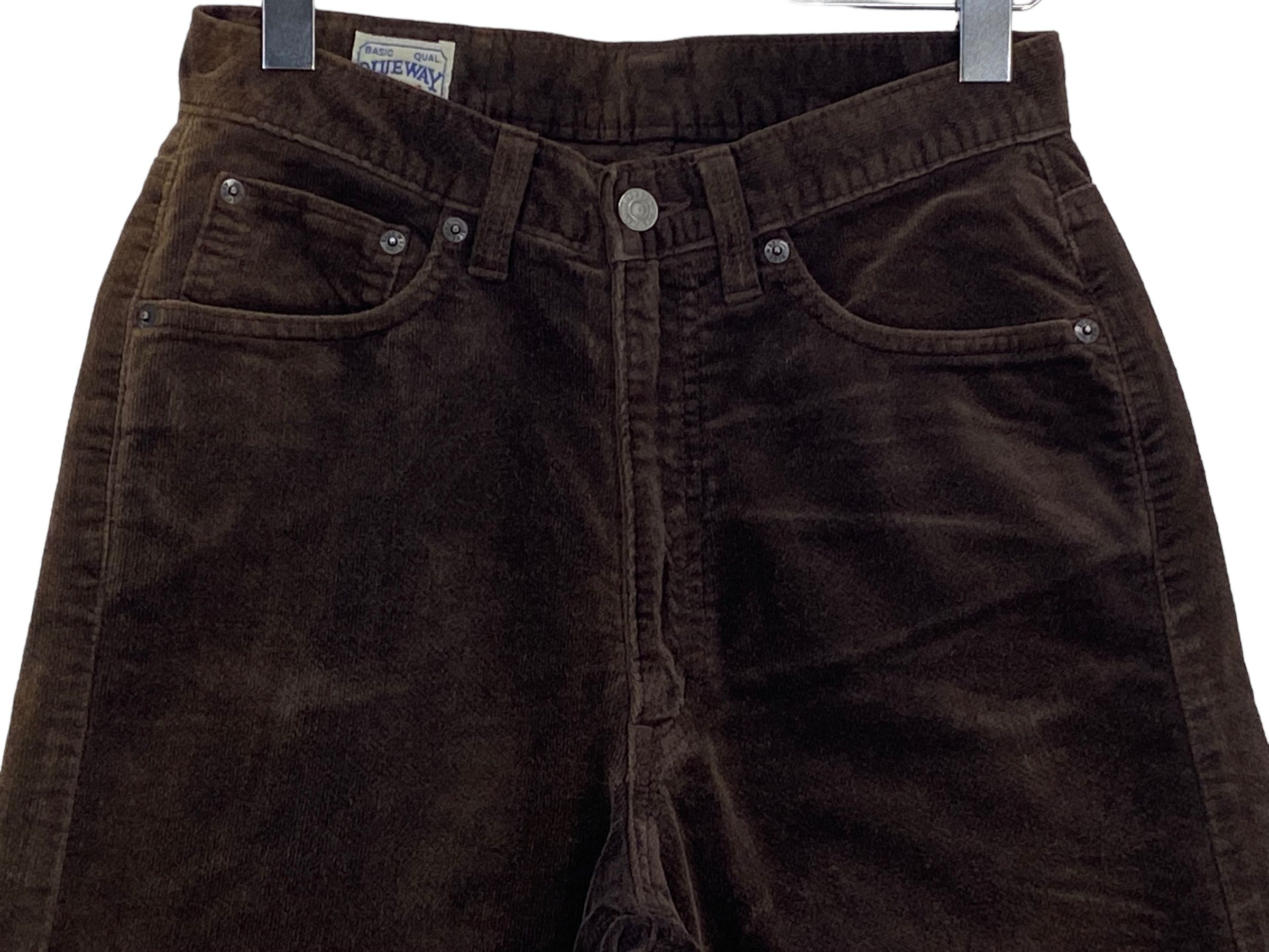 Japanese Brand × Rockstar Games Blue Way Corduroy Pants Blue Way Japanese Modern Size US 27 - 4 Thumbnail