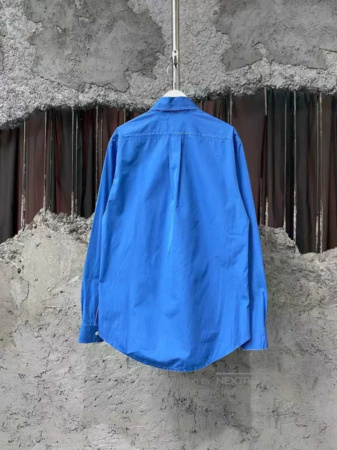 Miu Miu miumiu blue long sleeve shirt size 36. Size S / US 4 / IT 40 - 2 Thumbnail