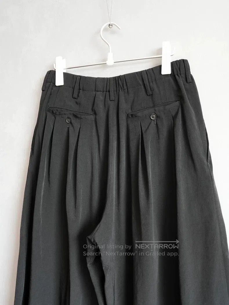 Yohji Yamamoto Yohji Yamamoto Black Pleated Shorts Skirt. Size US 30 / EU 46 - 4 Thumbnail