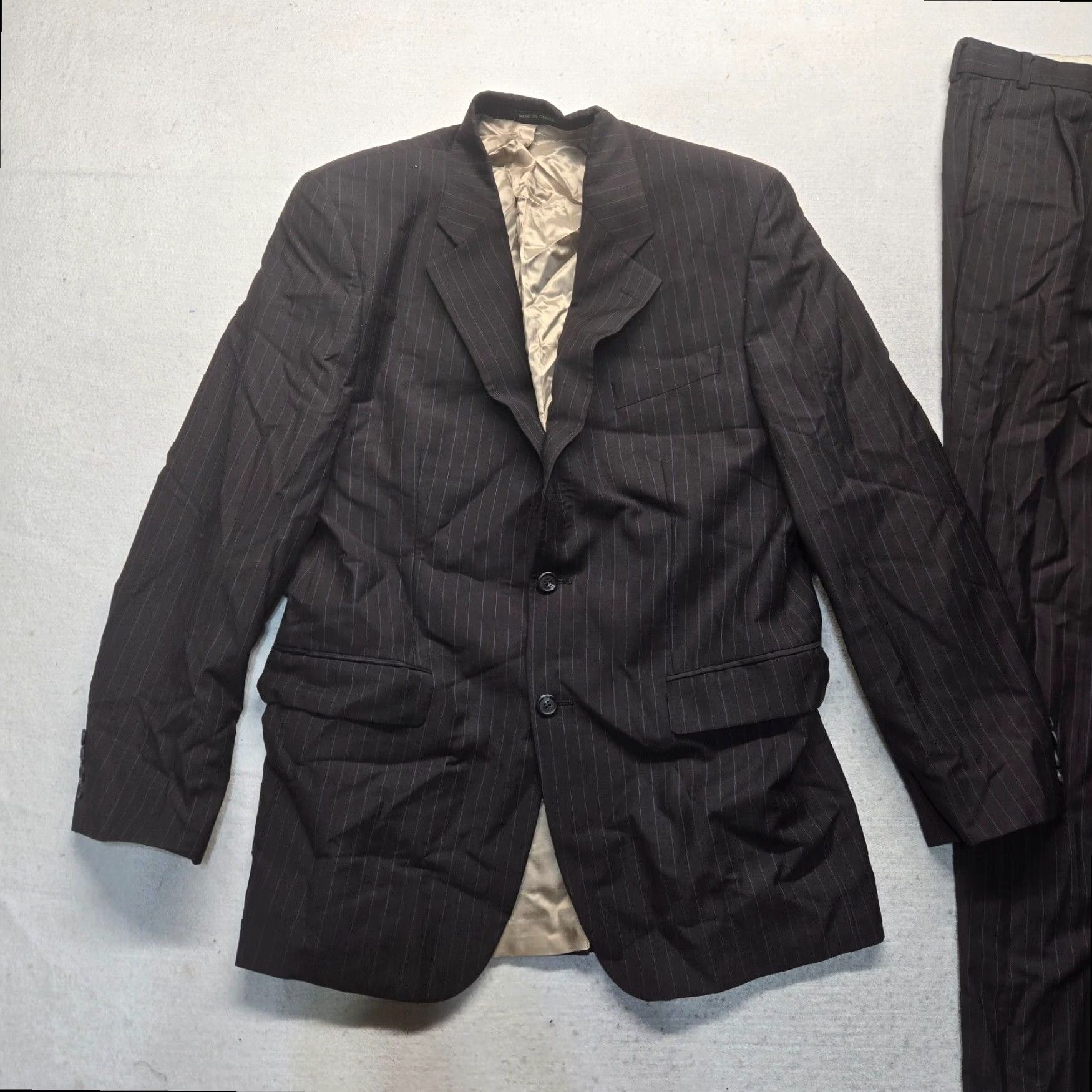 Ralph Lauren Lauren Ralph Lauren Black Wool Blazer Jacket Adult Men's 40R Business Coat Size 40R - 2 Thumbnail