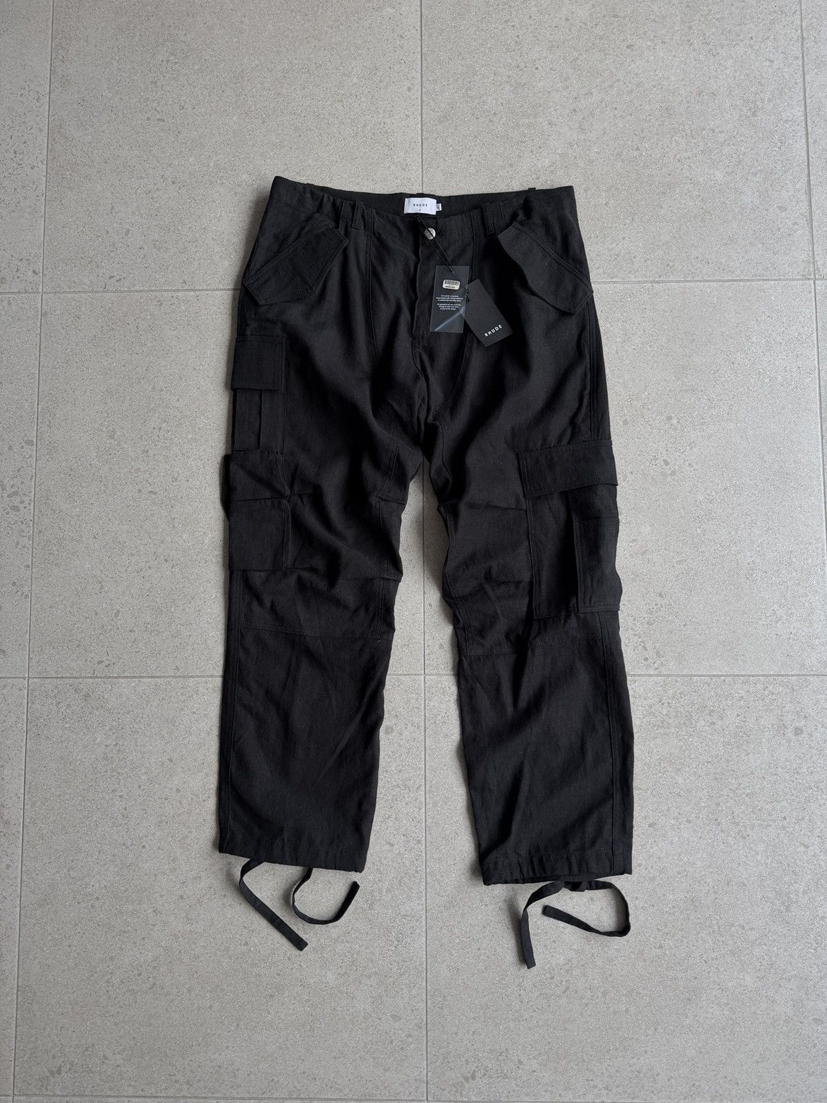 Rhude Rhude linen multipocket cargo pants size XL Size US 36 / EU 52 - 1 Thumbnail
