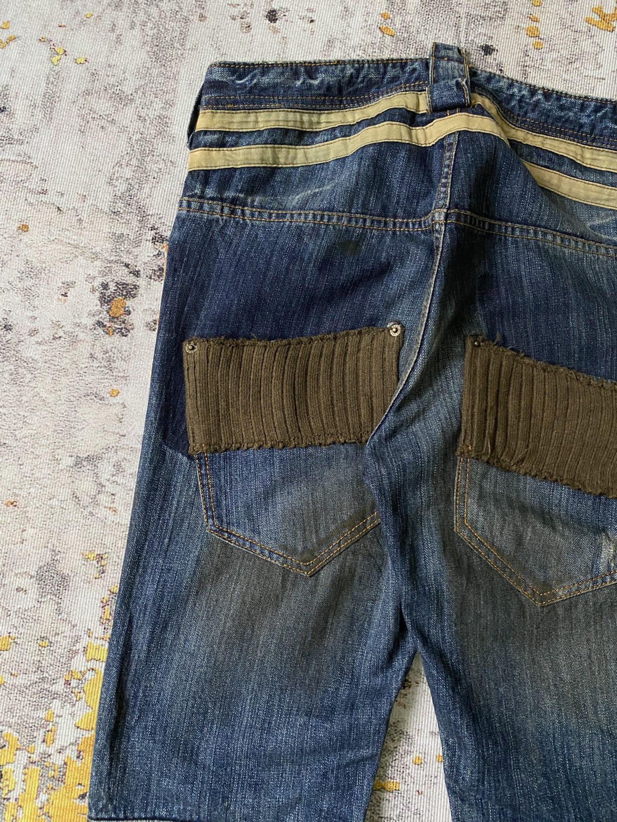 Japanese Brand PPFM Japan Distressed Denim Size US 31 - 13 Thumbnail