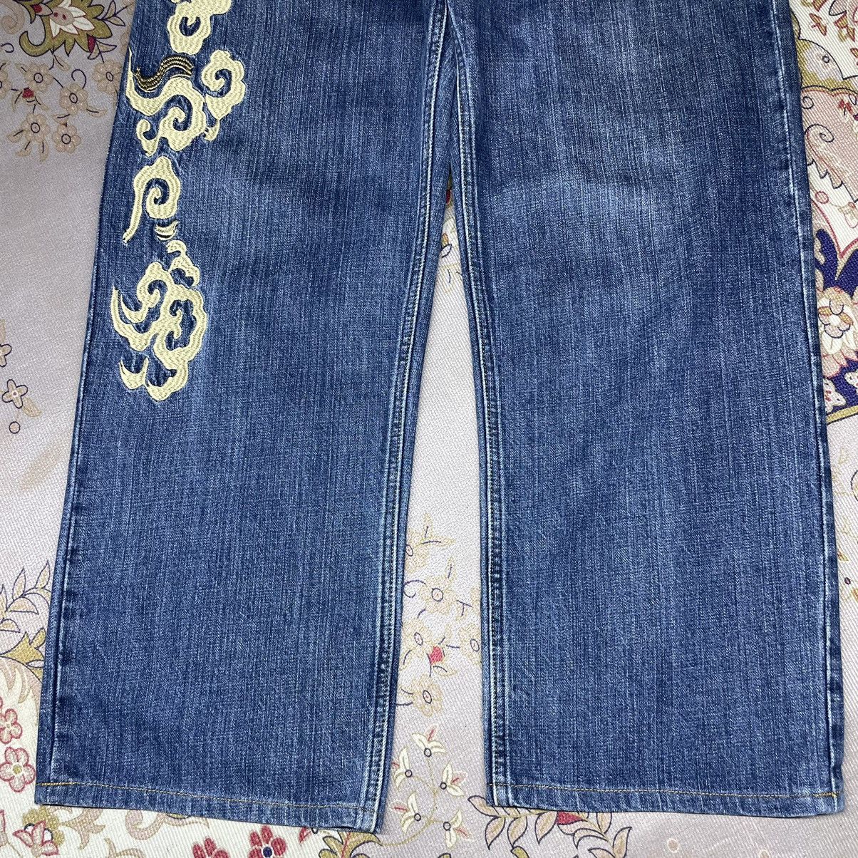 Hysteric Glamour A42 Vintage KaraKuri Japan Multi Pocket Genis Embroidered Size US 35 - 13 Thumbnail