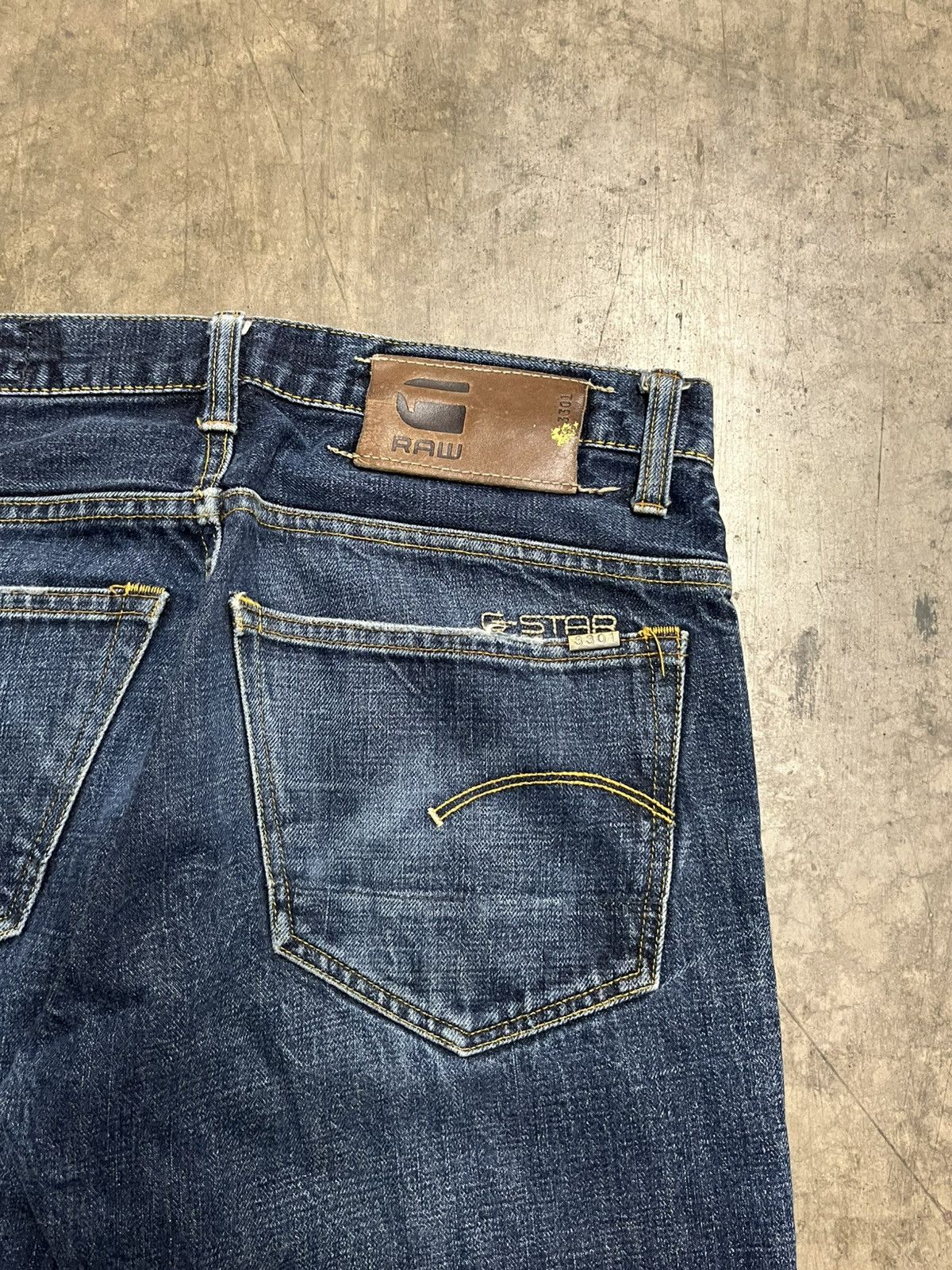 G-Star × Vintage G star raw y2k denim streetwear hype rare hip hop skater Size US 32 / EU 48 - 4 Thumbnail