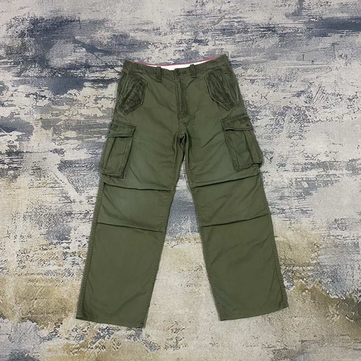 image of Military x Vintage Japanese Tokyo M65 Army Cargo Pants, Men's (Size 33)