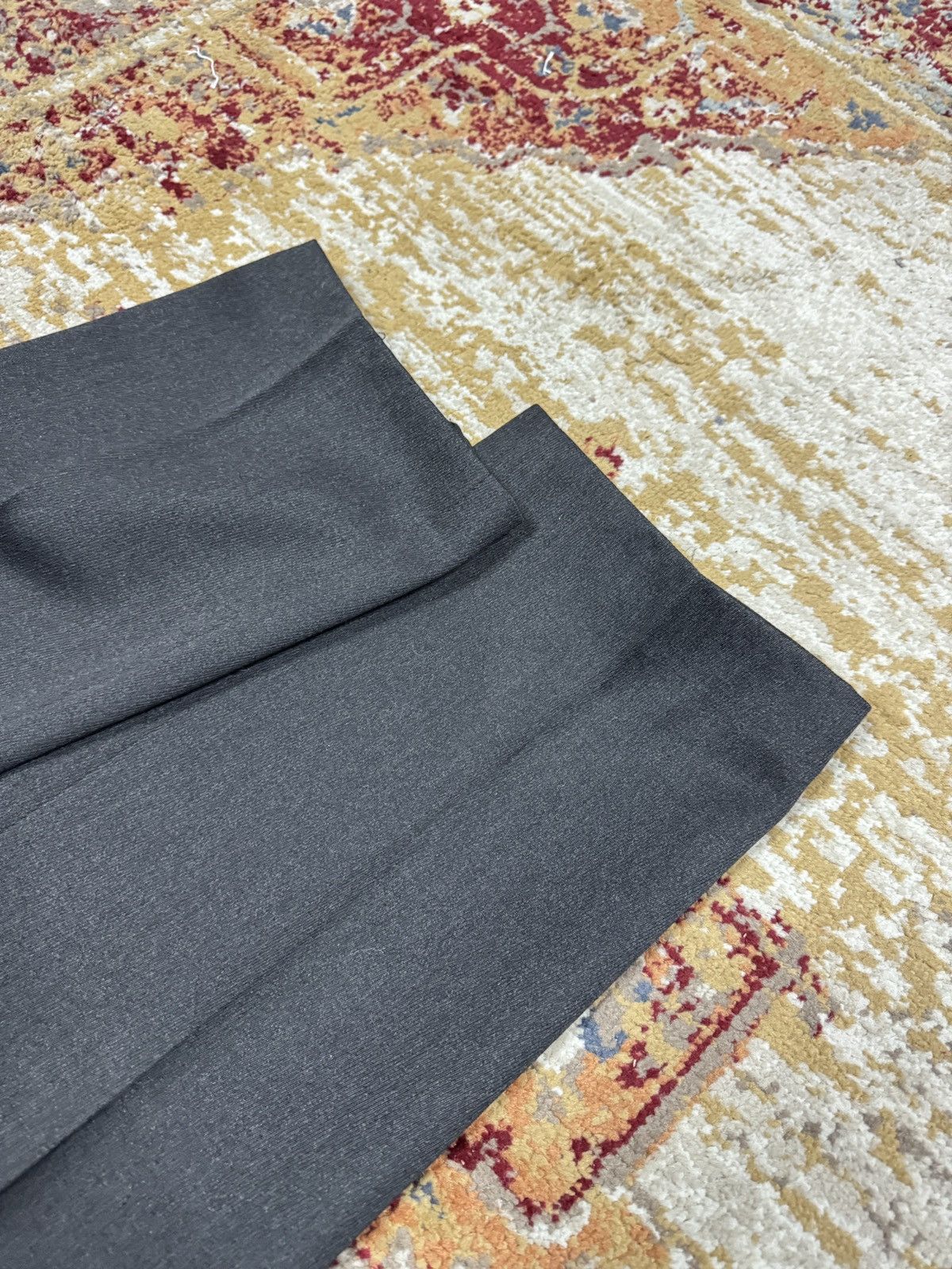 Vintage 1980s Wool Suit Pants Baggy Trousers Blend Balenciaga Rick Size US 36 / EU 52 - 3 Thumbnail