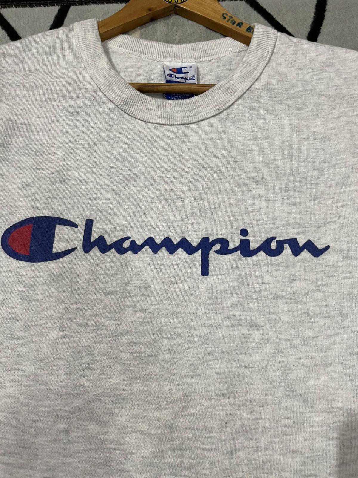 Champion Champion streetwear singlet sleeveless simple design Size US L / EU 52-54 / 3 - 5 Thumbnail