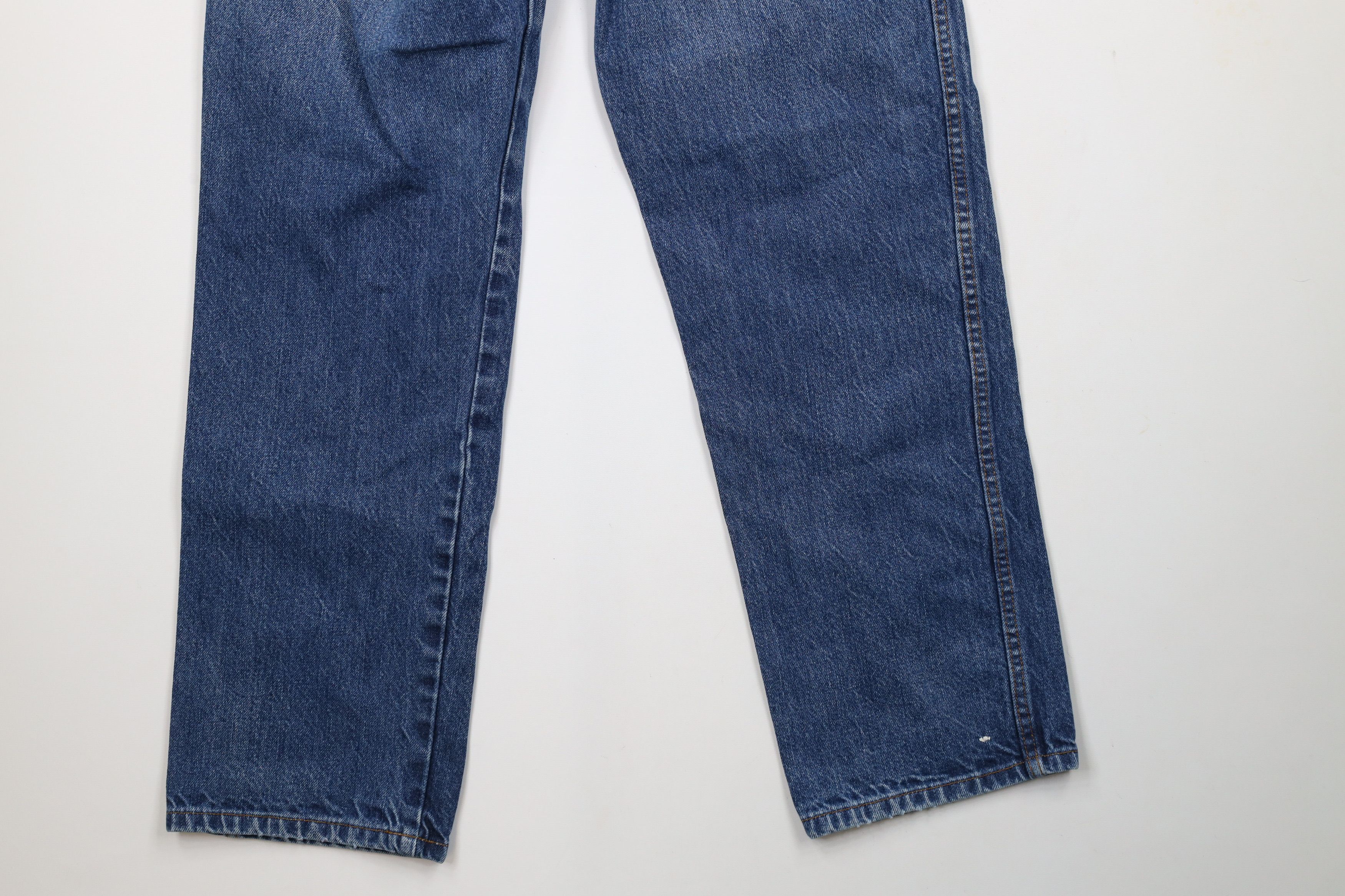 Dickies × Vintage Vintage Y2K Dickies Spell Out Straight Leg Denim Jeans Blue Size US 32 / EU 48 - 11 Thumbnail