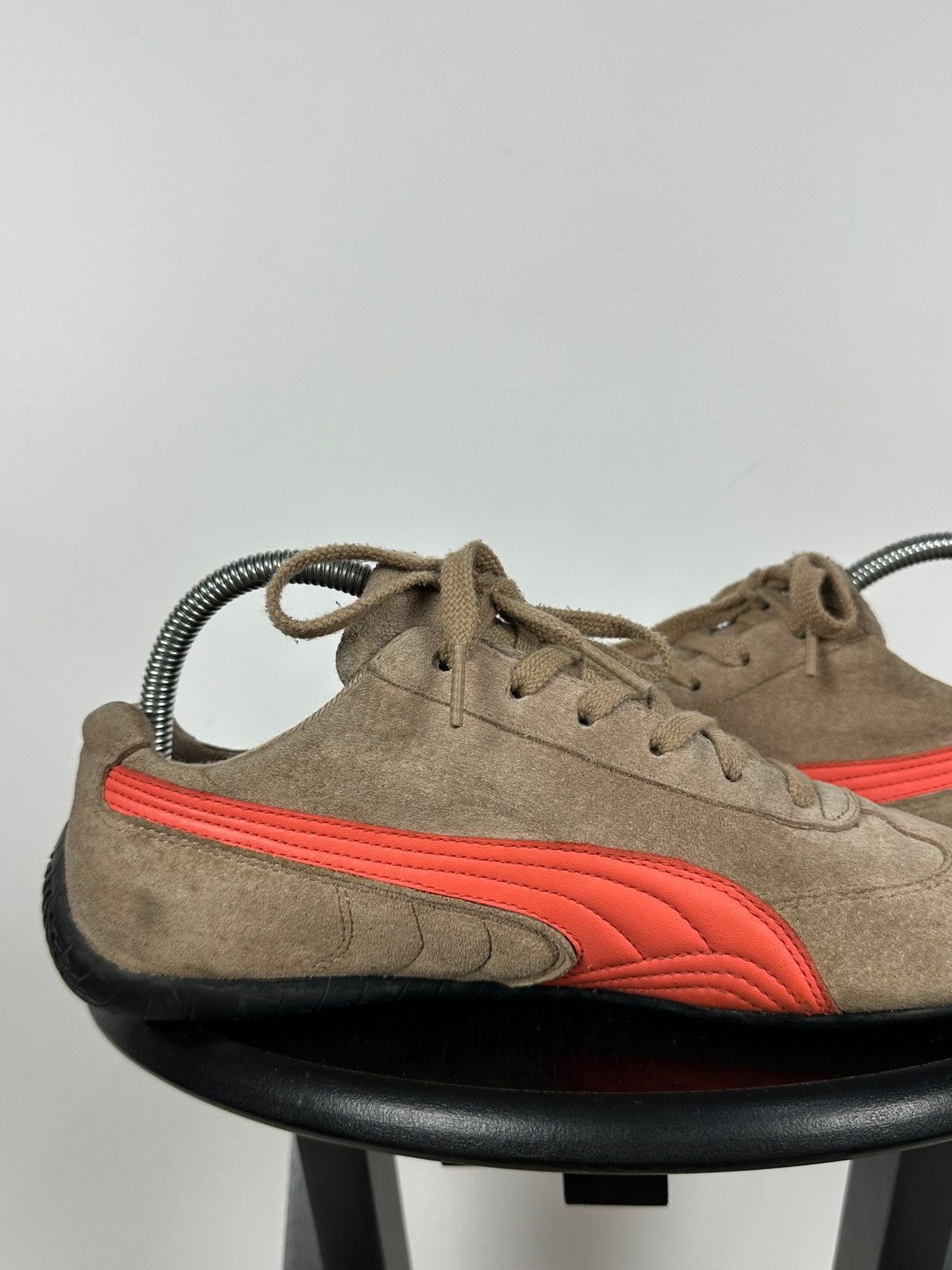 Puma Vintage Puma Speedcat Sand Suede/Leather Y2K Sneakers Size US 9 / IT 39 - 19 Thumbnail