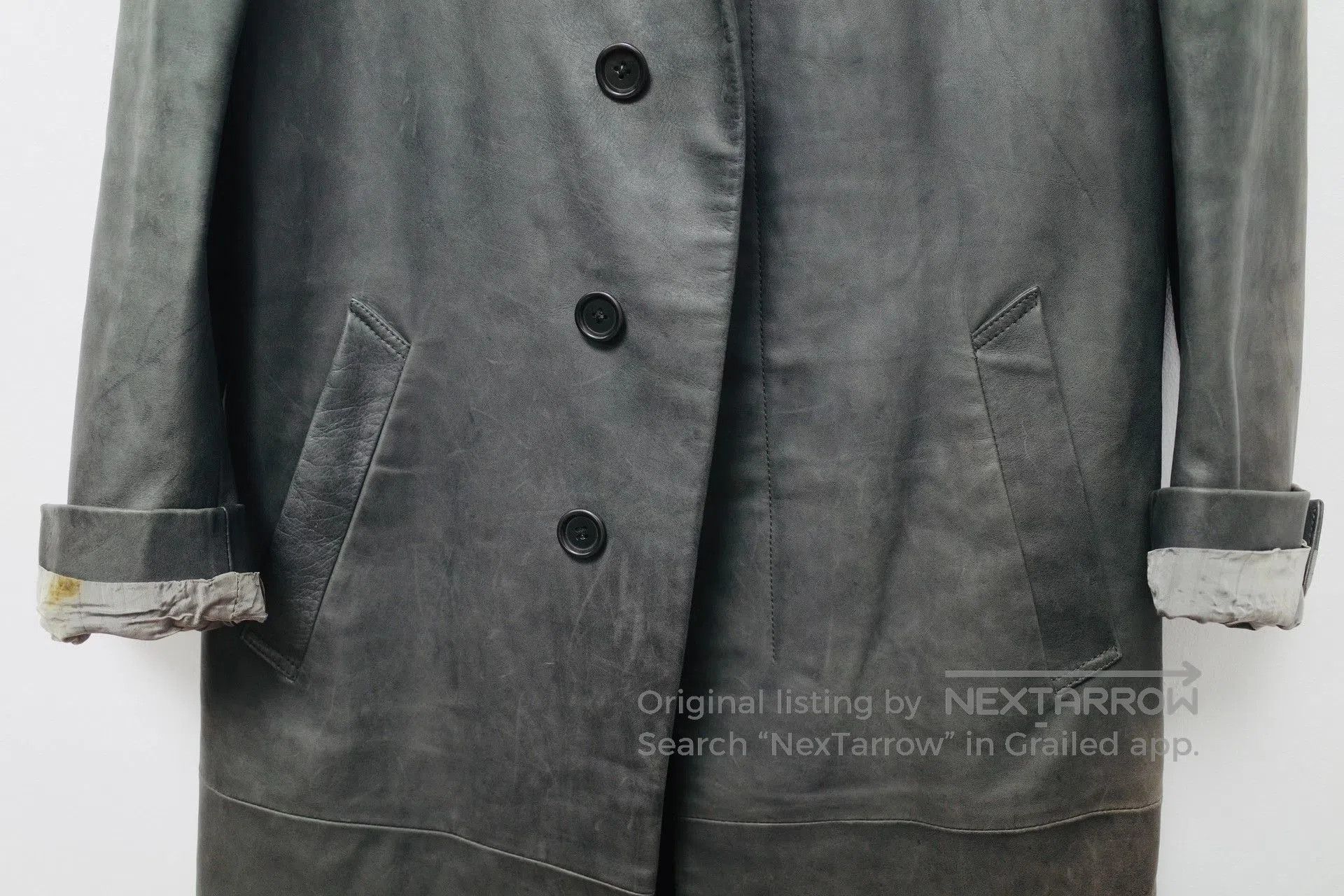 Carol Christian Poell Carol Christian Poell Archive Leather Coat. Size US M / EU 48-50 / 2 - 4 Thumbnail